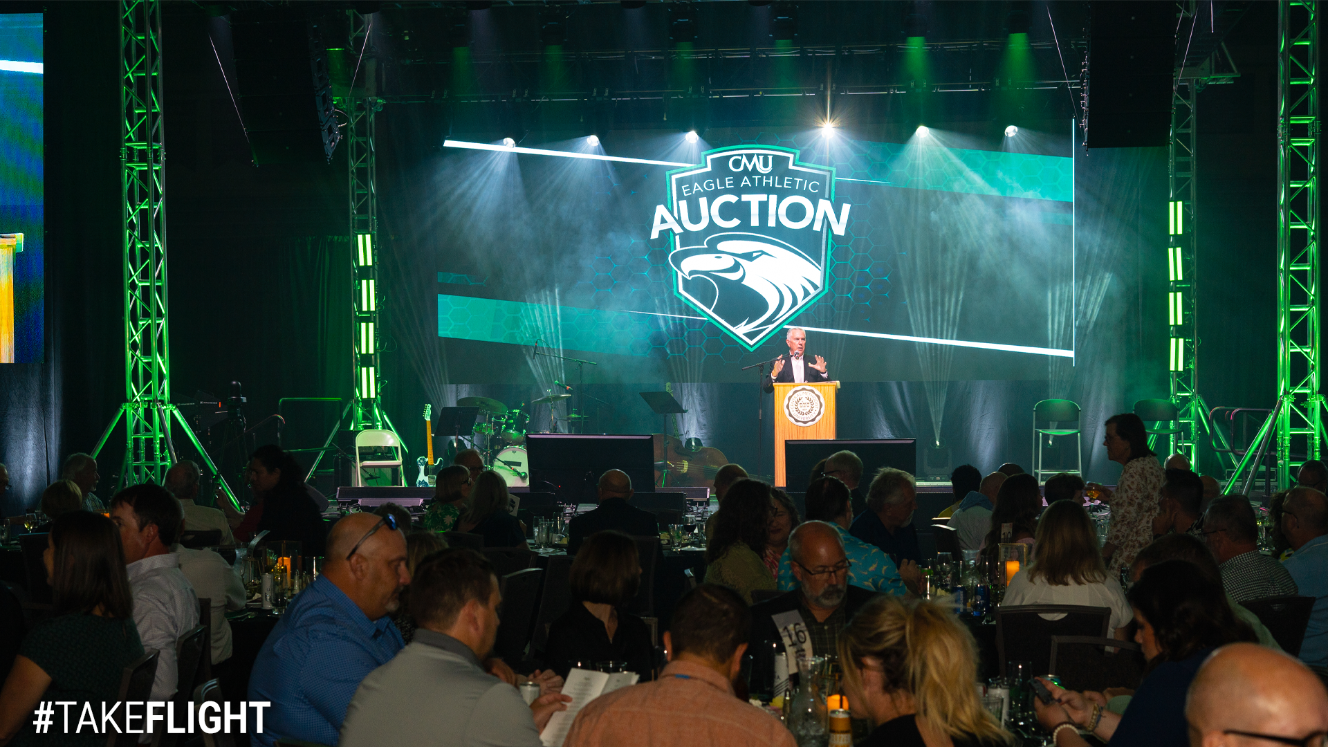CMU Athletics Brings In Record High $130,000 at 8th Annual Eagle Athletics Auction