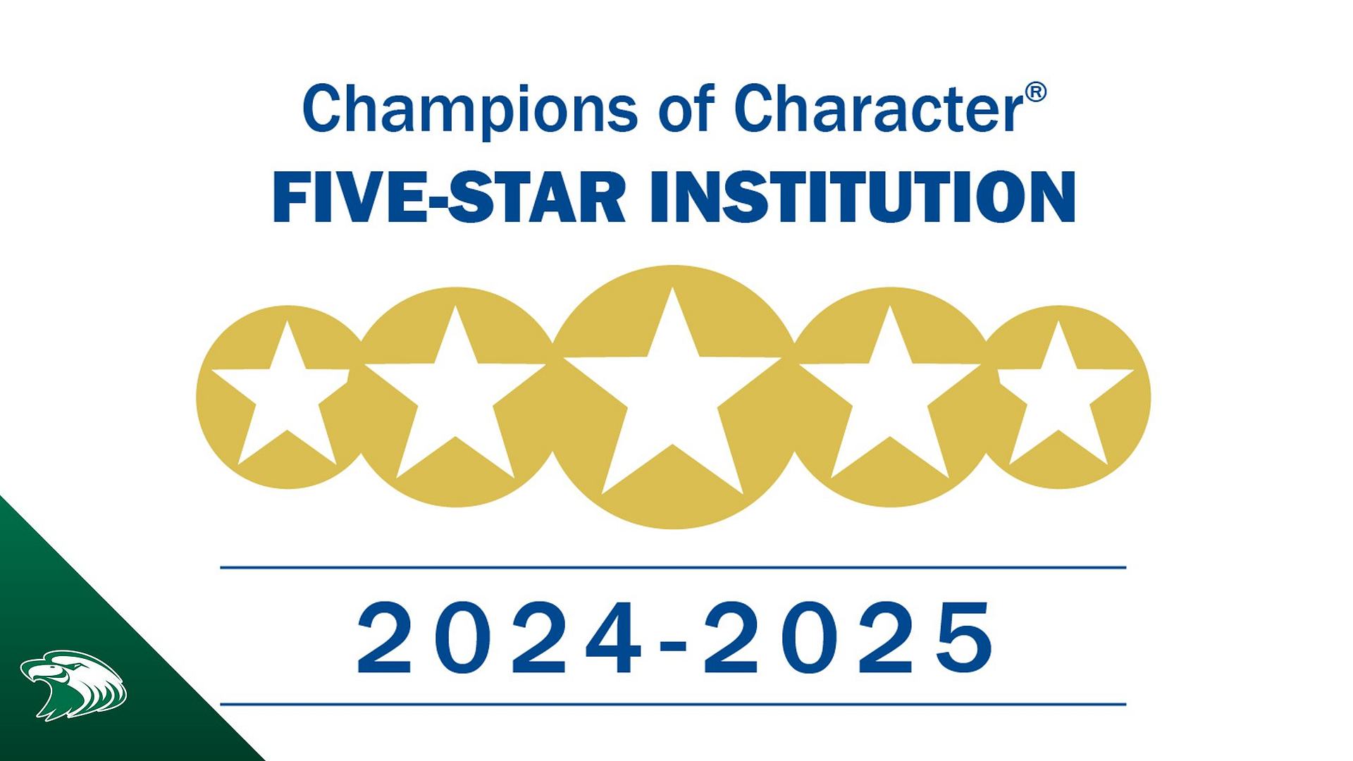 CMU Athletics Recognized as NAIA Champions of Character Five Star Institution