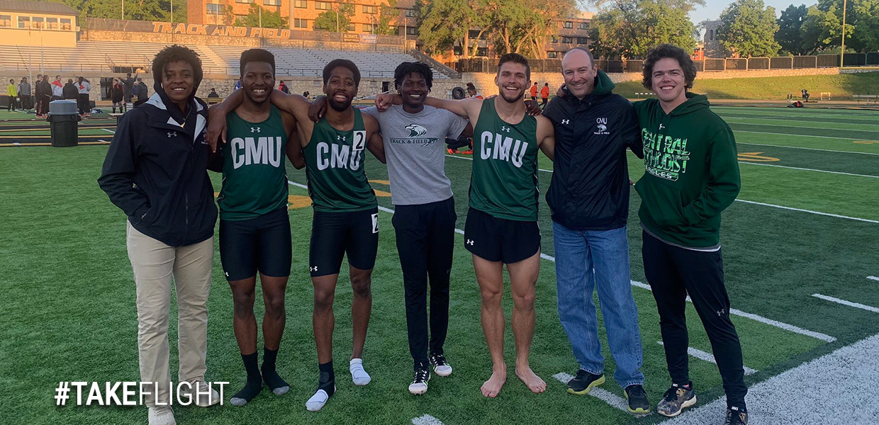 Men's 4x400m Relay Breaks Record, Qualifies for Nationals