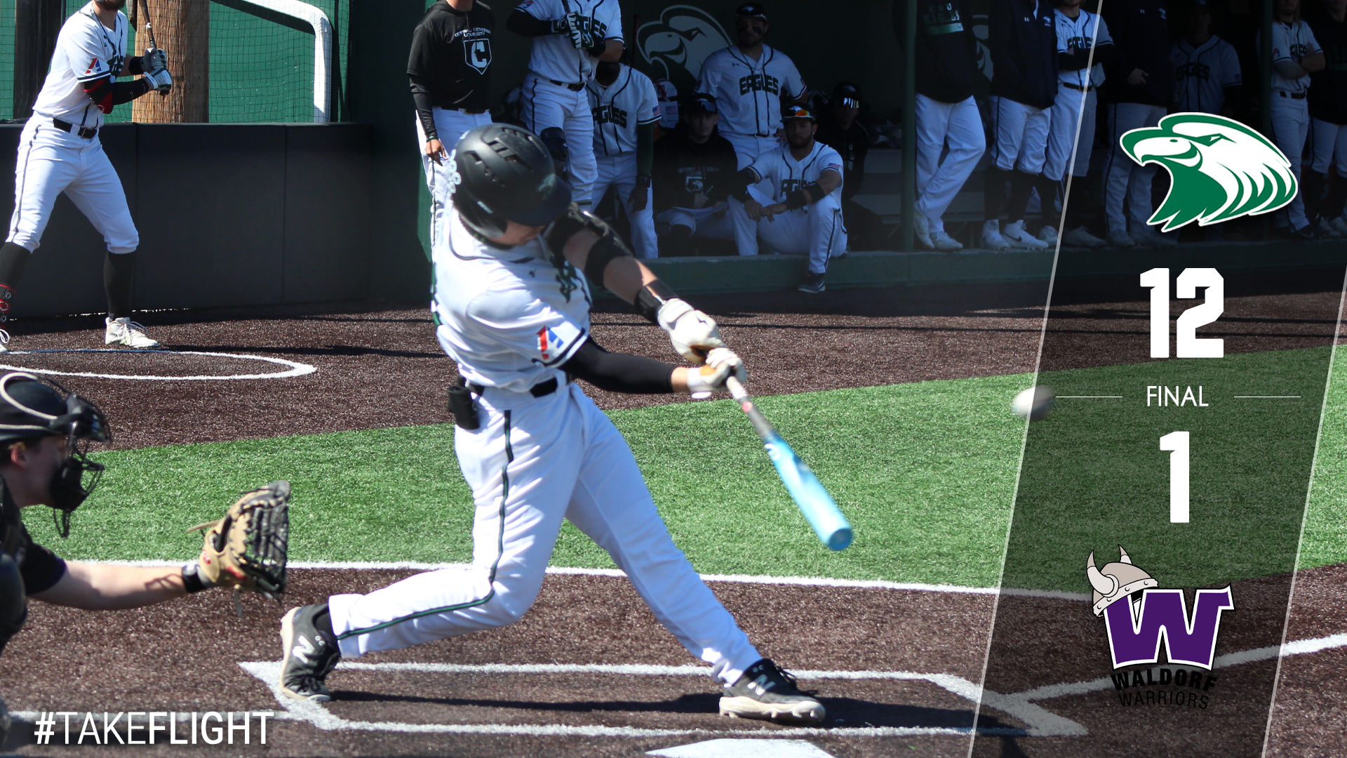 No. 6 Central Completes Sweep of Waldorf Saturday Afternoon