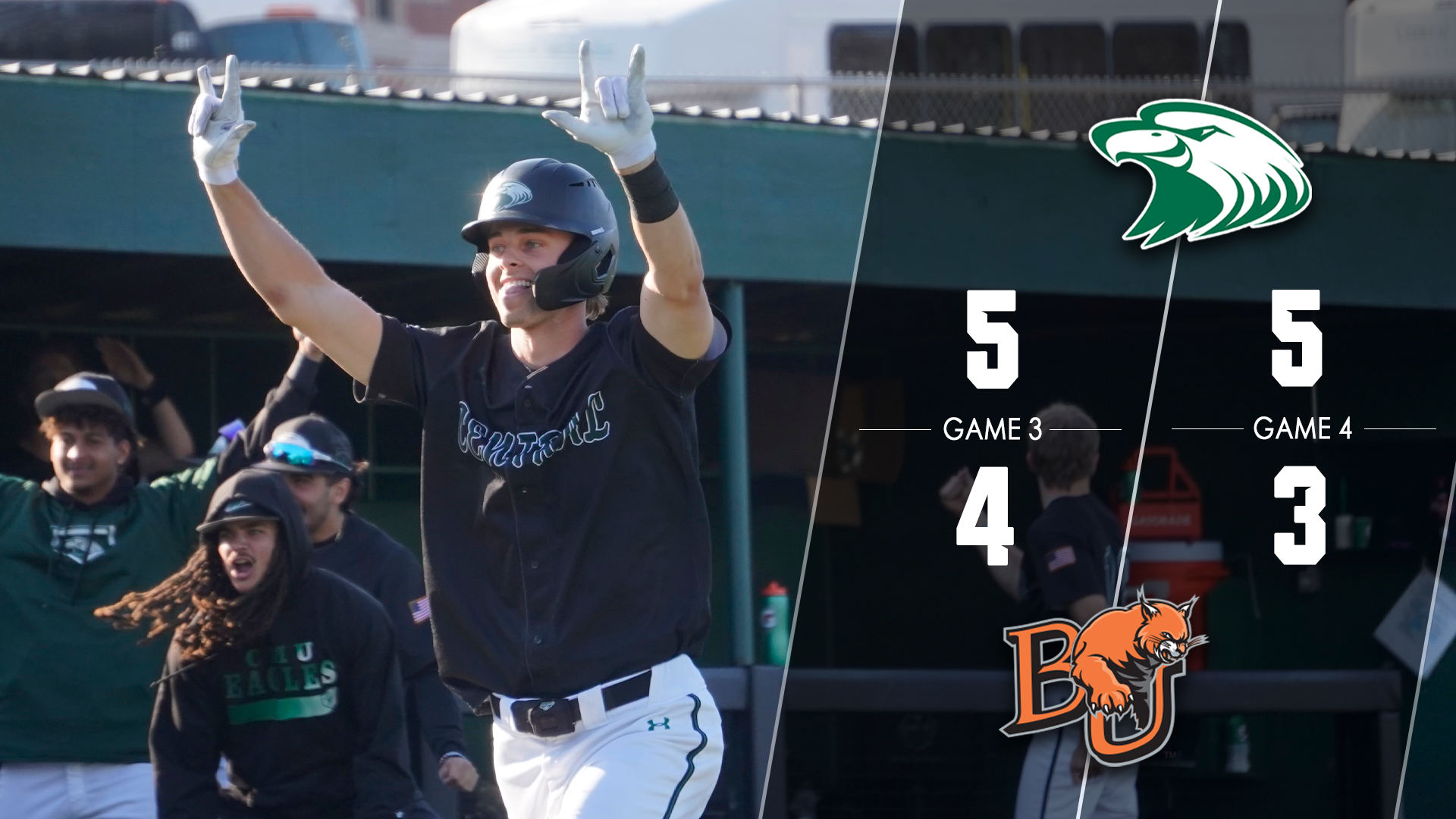 Eagles Complete Four Game Sweep Over Baker