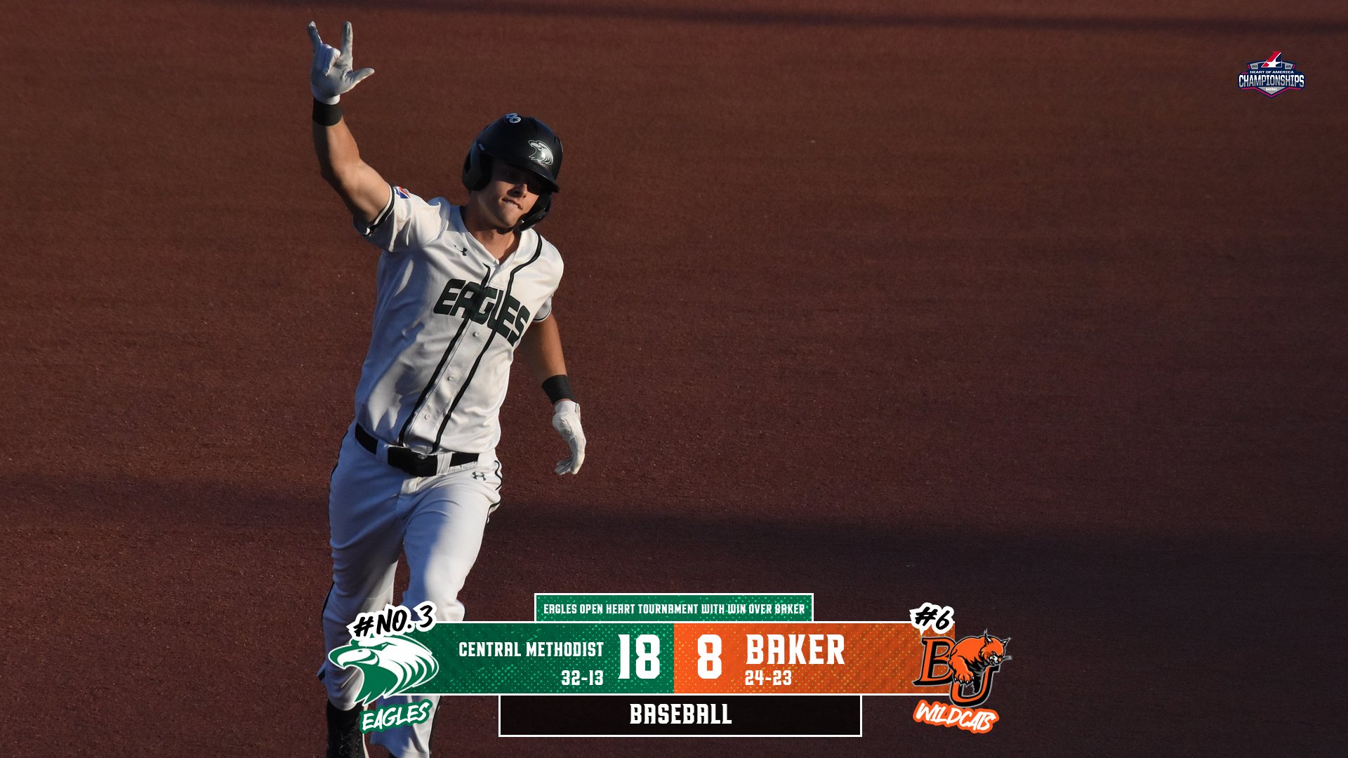 Eagles' Baseball Opens Postseason Run with Win over Wildcats