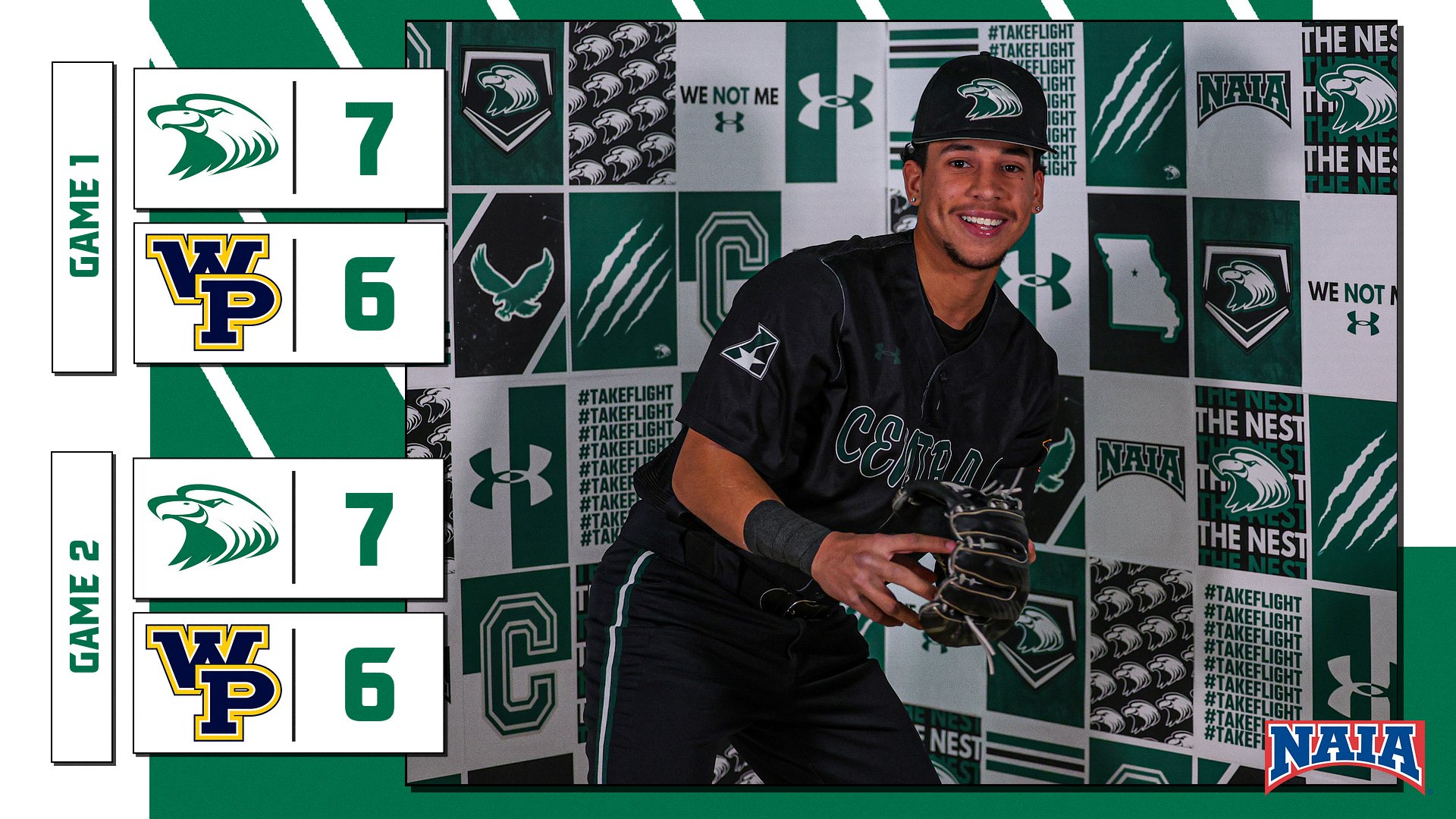 Vazquez Walkoff Highlights Eagles' Doubleheader Sweep of Statesmen