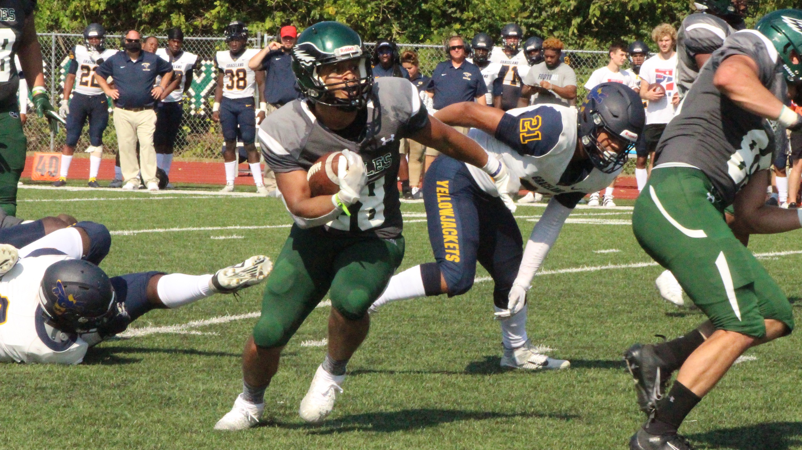 Eagles shut out Graceland on Family Day