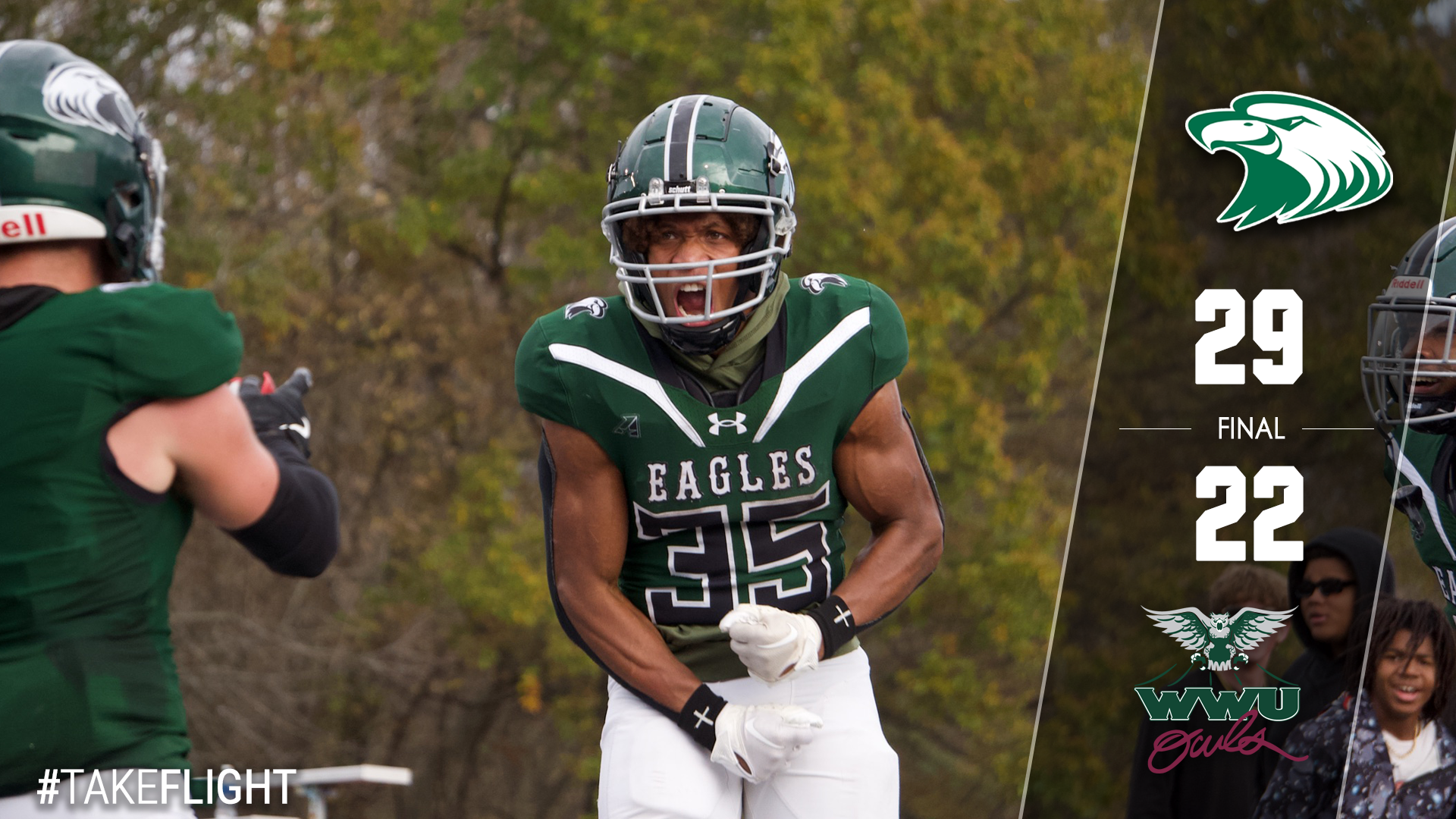 Eagles' Second Half Comeback Secures 29-22 Win over William Woods