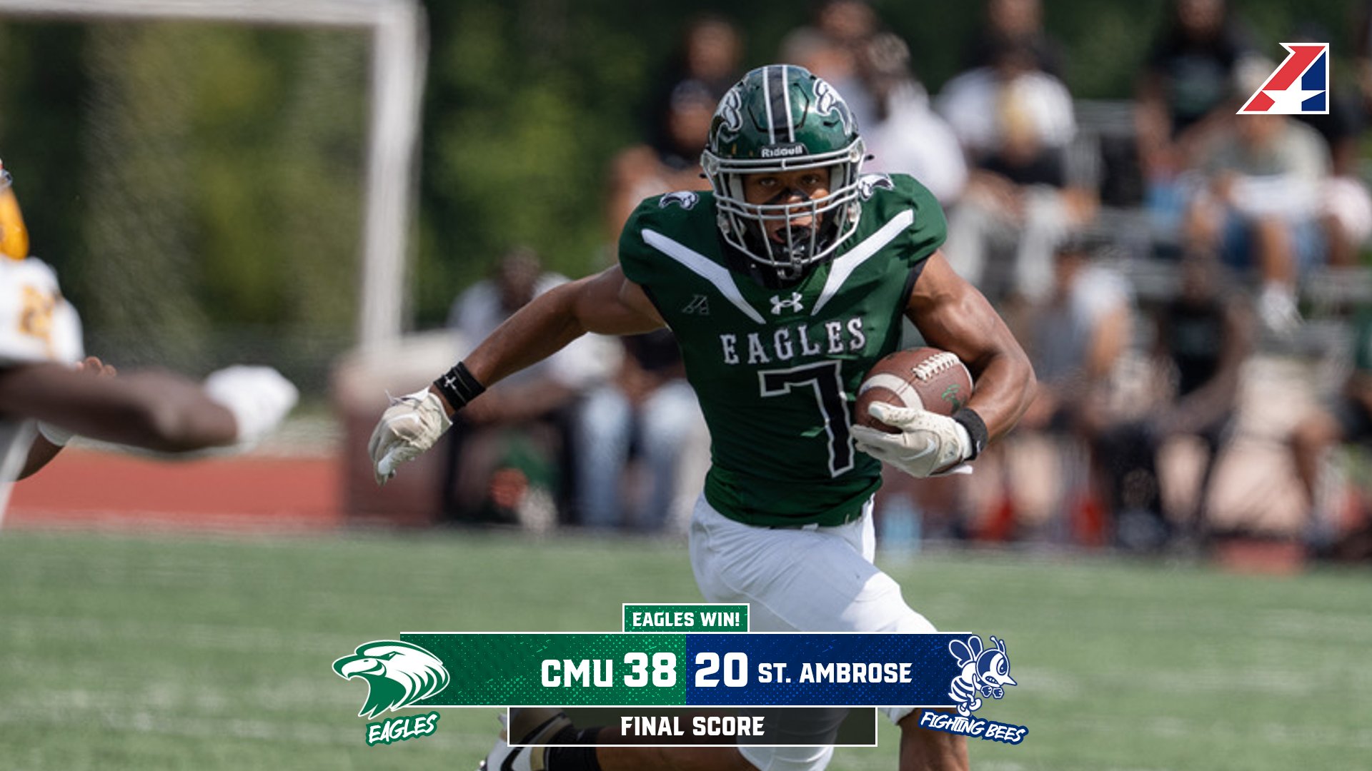 Lomax's Career Day Carries Central to Road win Over St. Ambrose