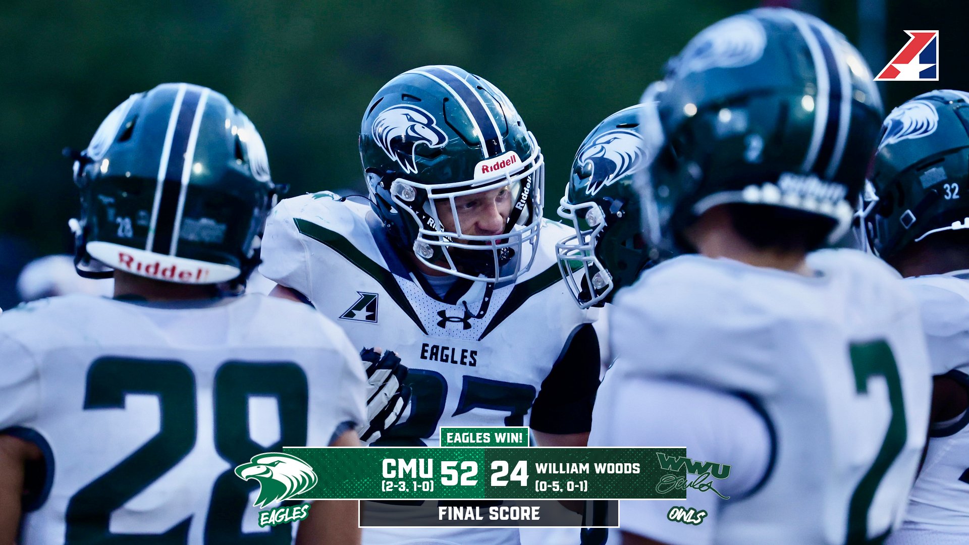 Central Cruises Past William Woods for Second Straight Road Win