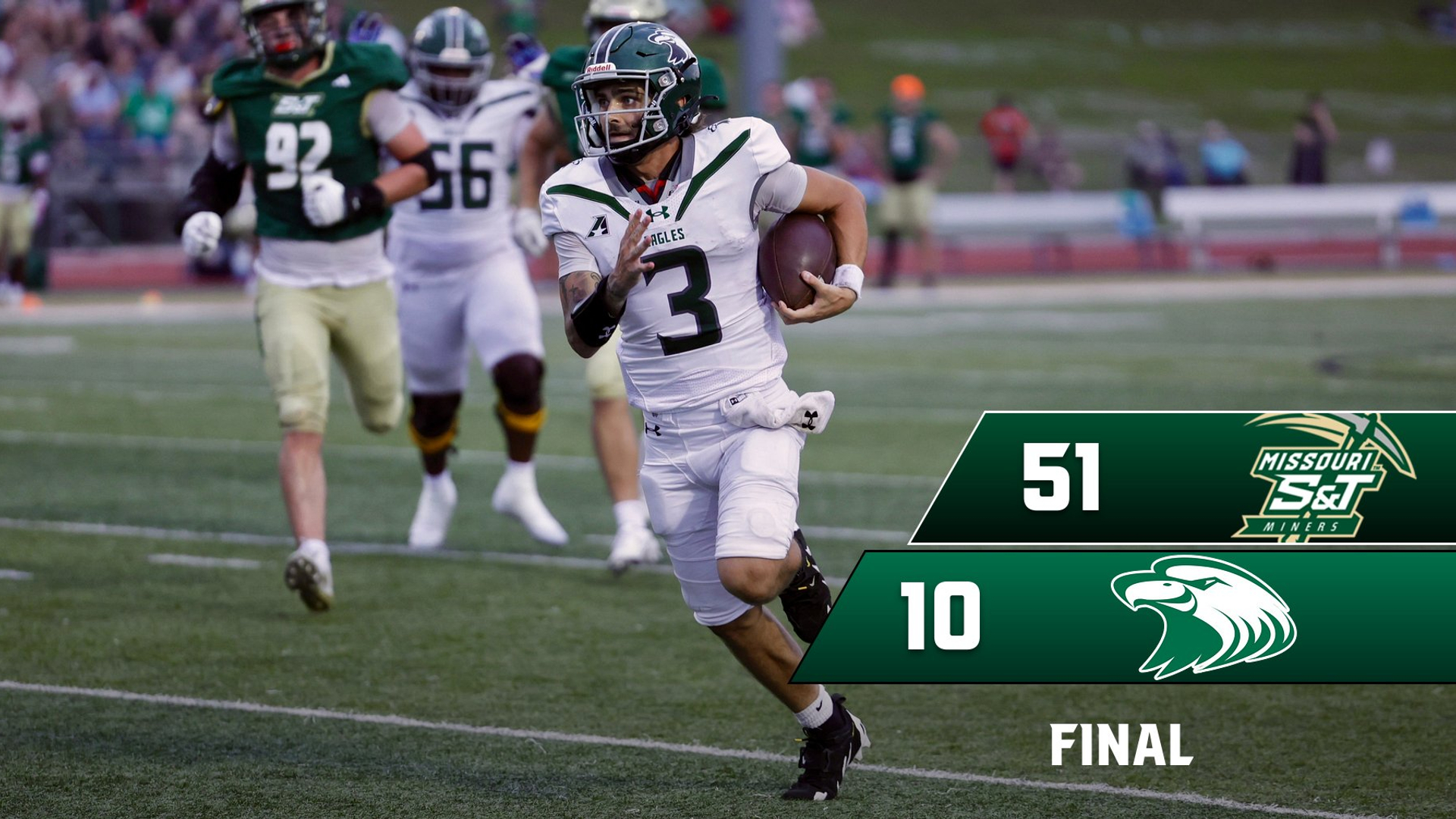 Eagles Open Season Against NCAA Division II Missouri S&T