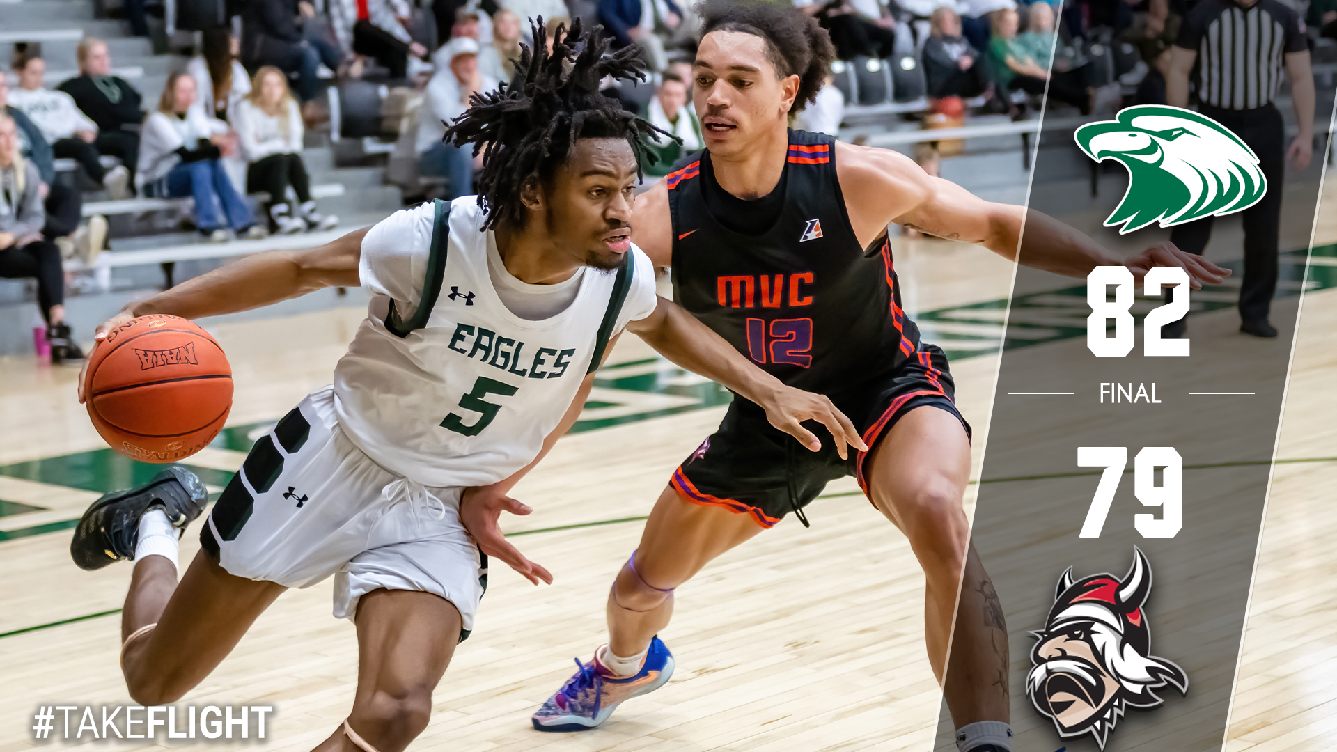 Eagles Hold on For Fifth Straight Win