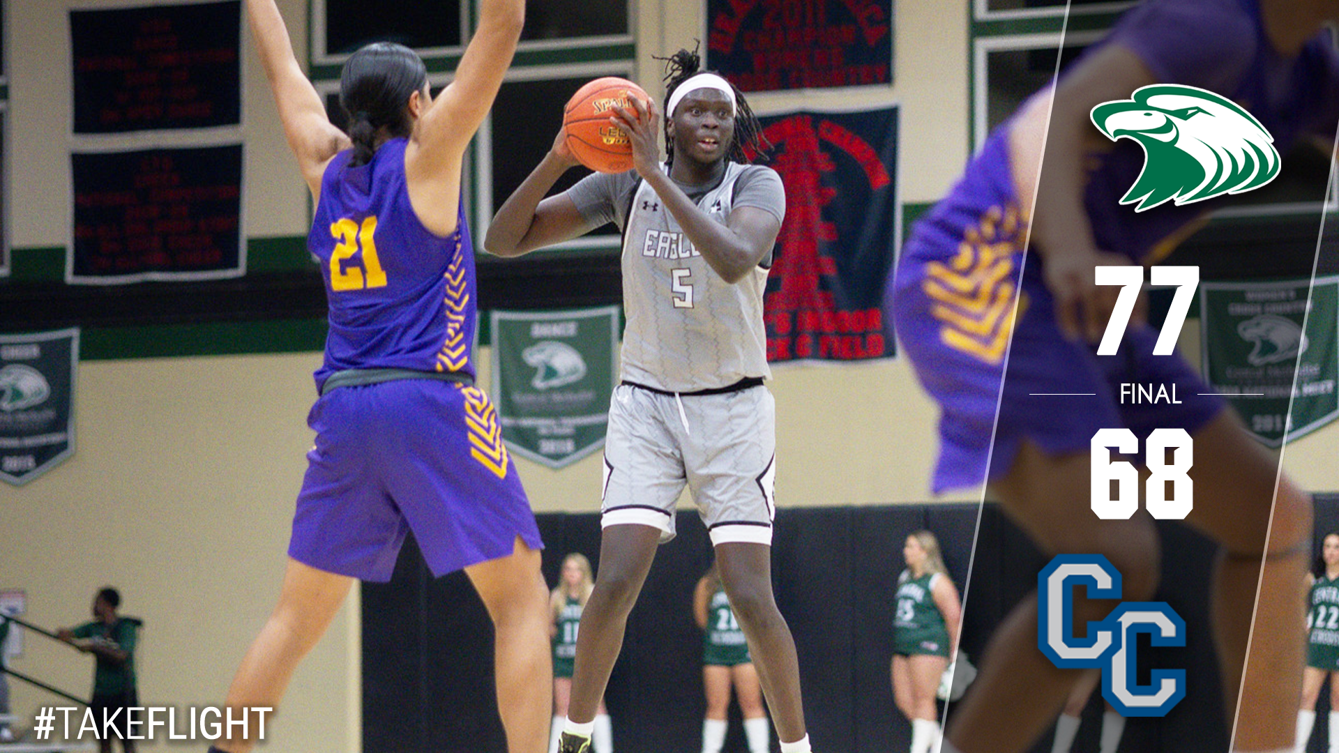 Tong's Sharpshooting Leads Central to Upset of (RV) Columbia College