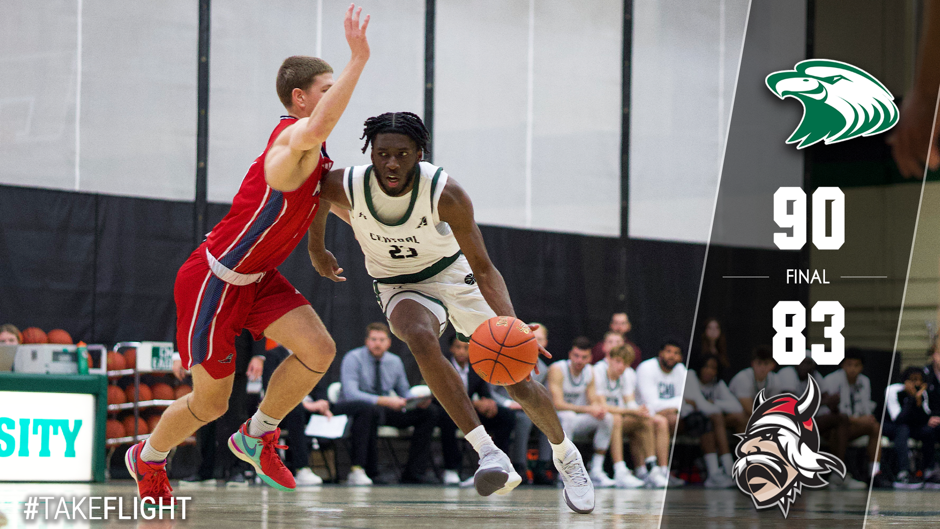 Eagles Secure 90-83 Road Win over Grand View in Des Moines