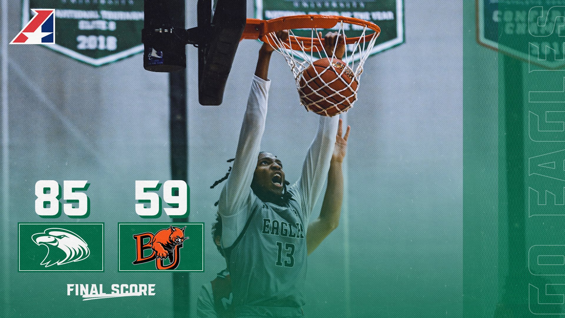 Prater's Double-Double Leads Central Past Baker Wednesday Night