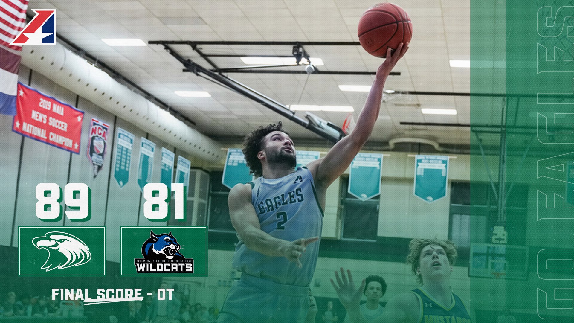 Eagles Fend Off Wildcats in Overtime