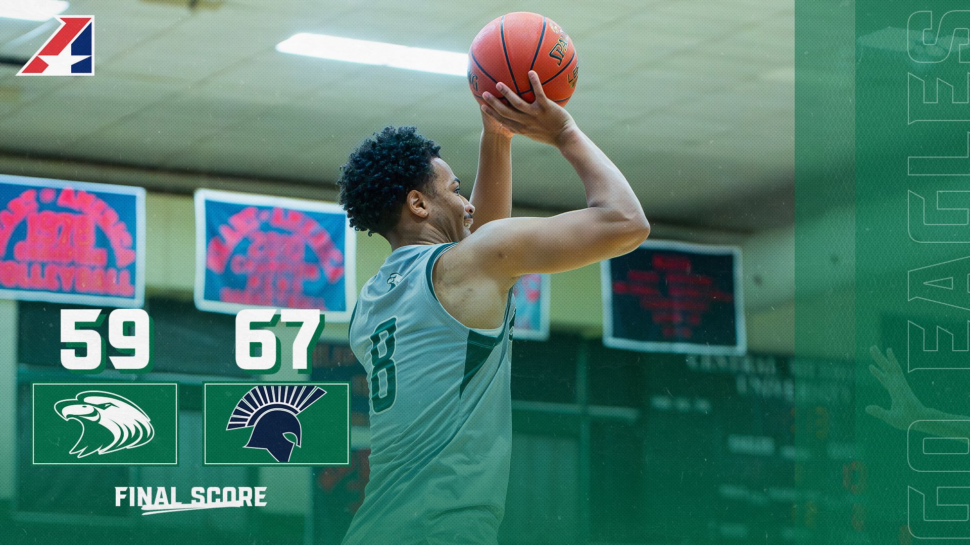 Eagles Fall to Spartans in St. Louis