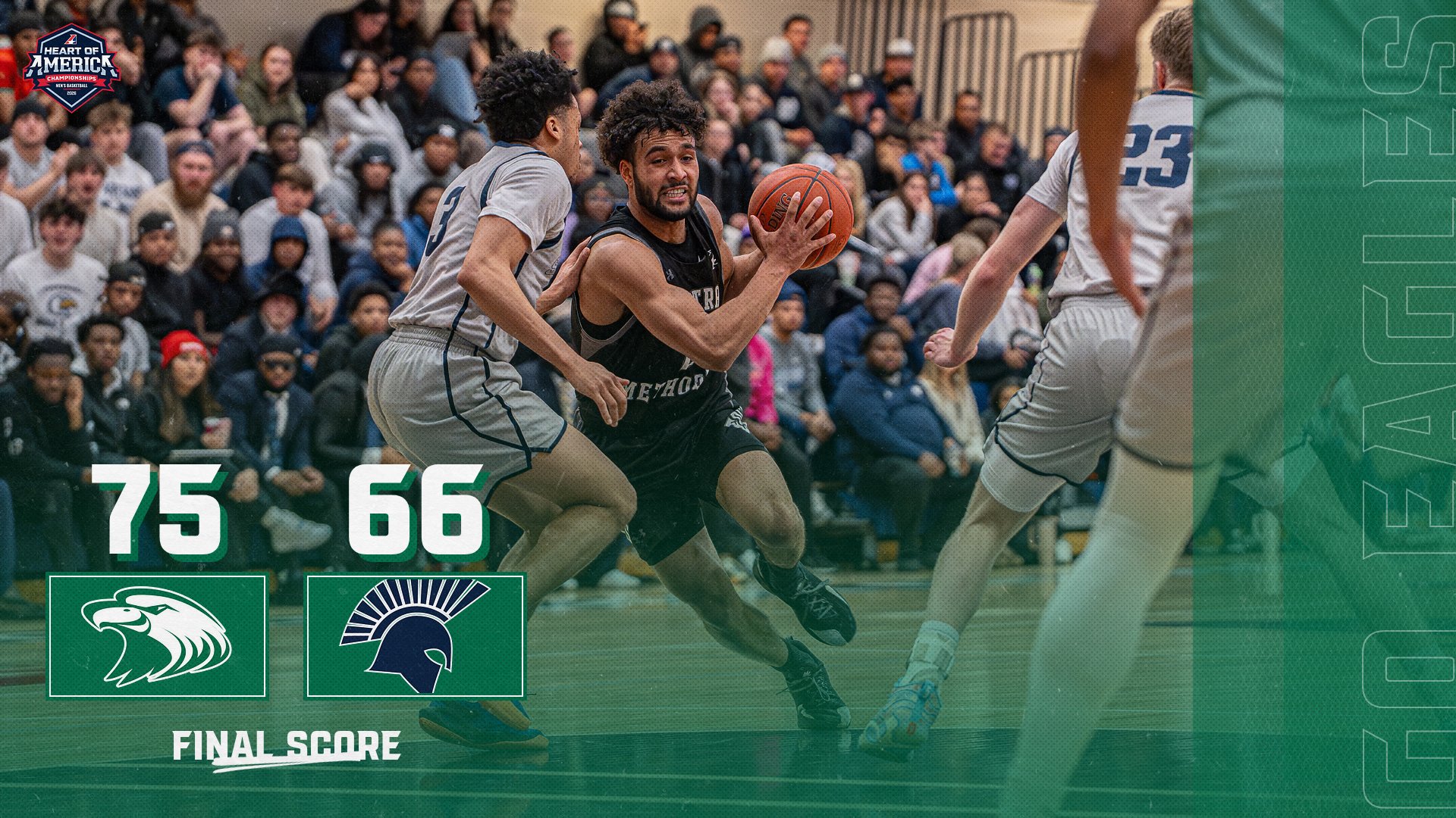 CMU Knocks Off Spartans in Heart Quarterfinals