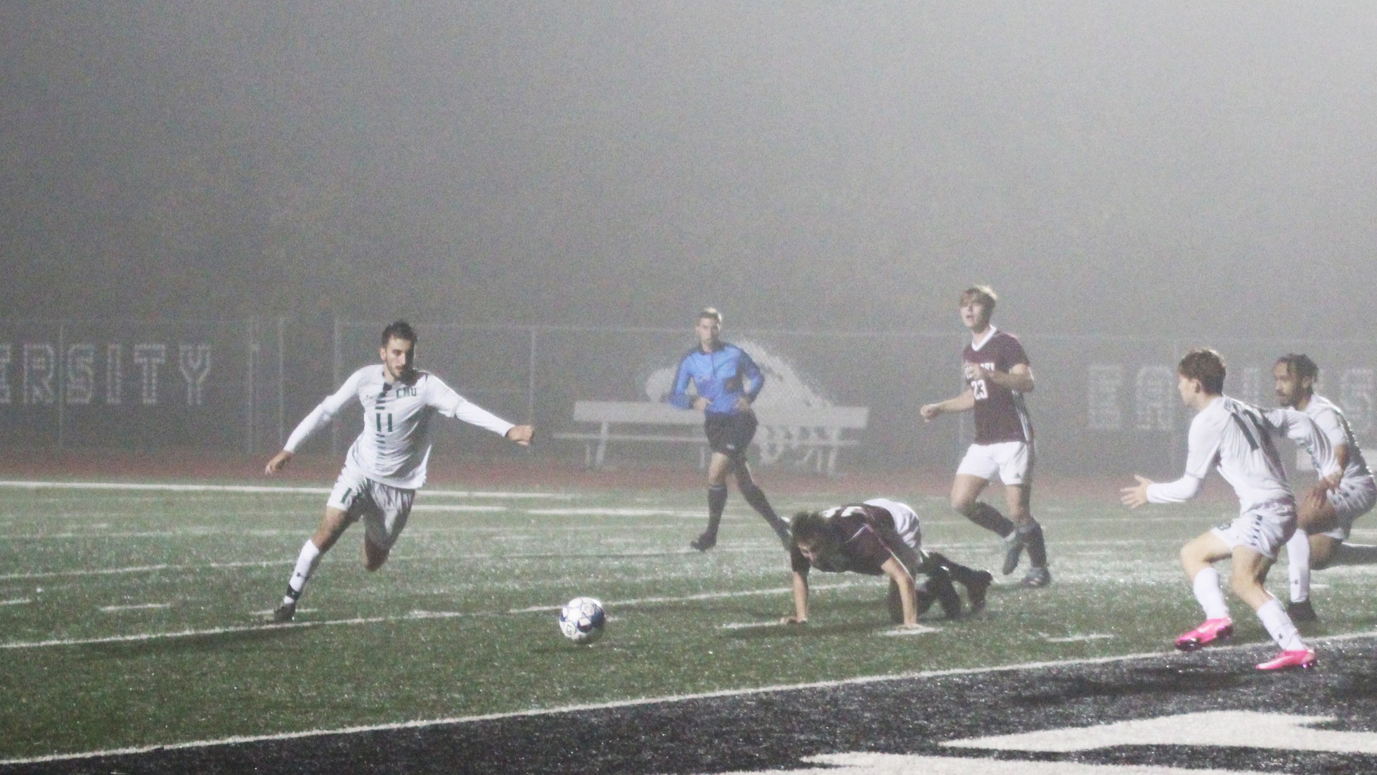 Eagles shutout Evangel, 9-0 on senior night