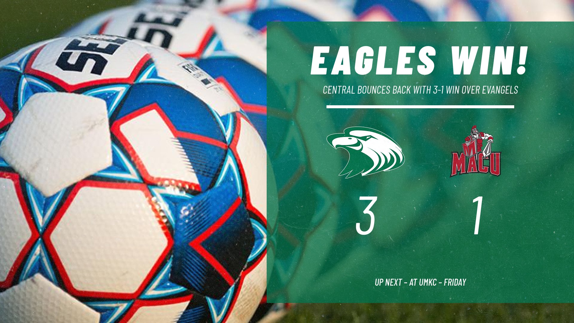 Eagles bounce back with home win vs Mid-America Christian