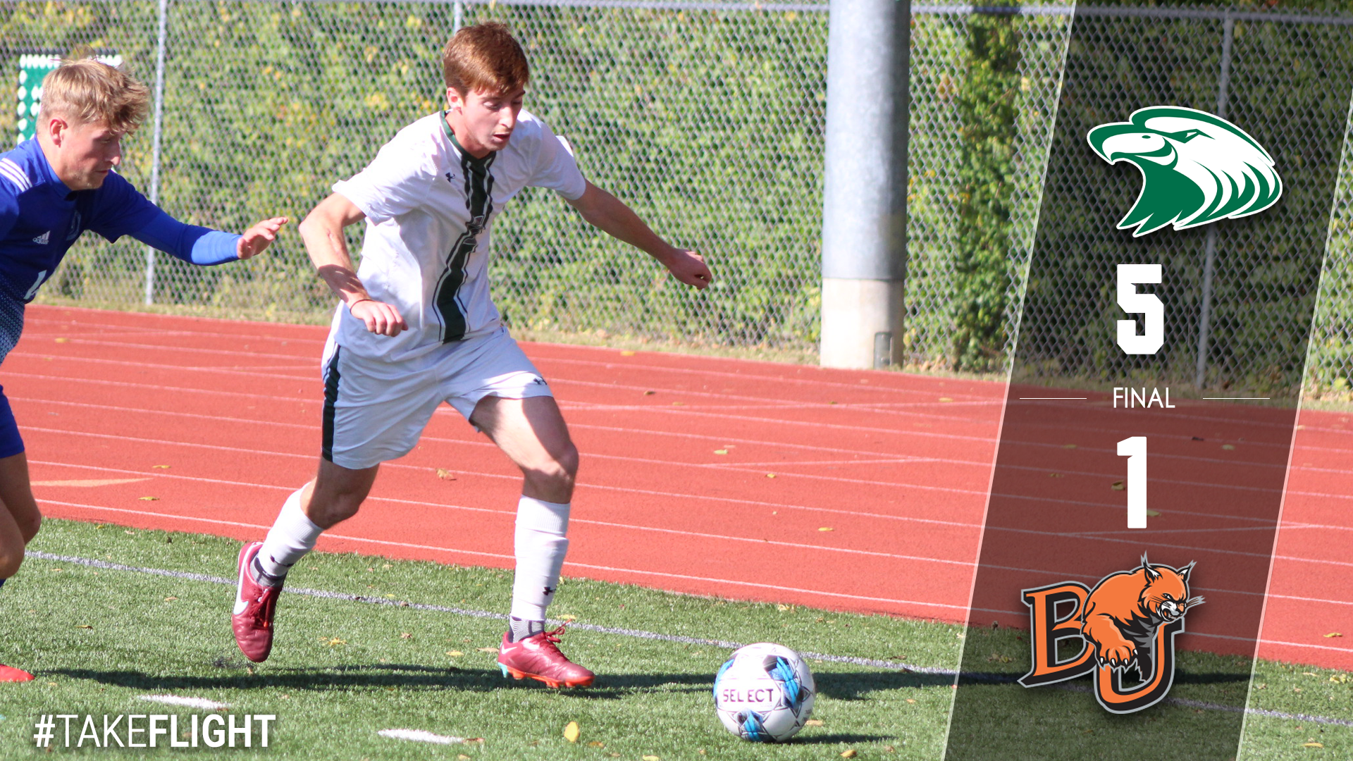Campisi's Brace Leads No. 2 Central Past Baker, 5-1
