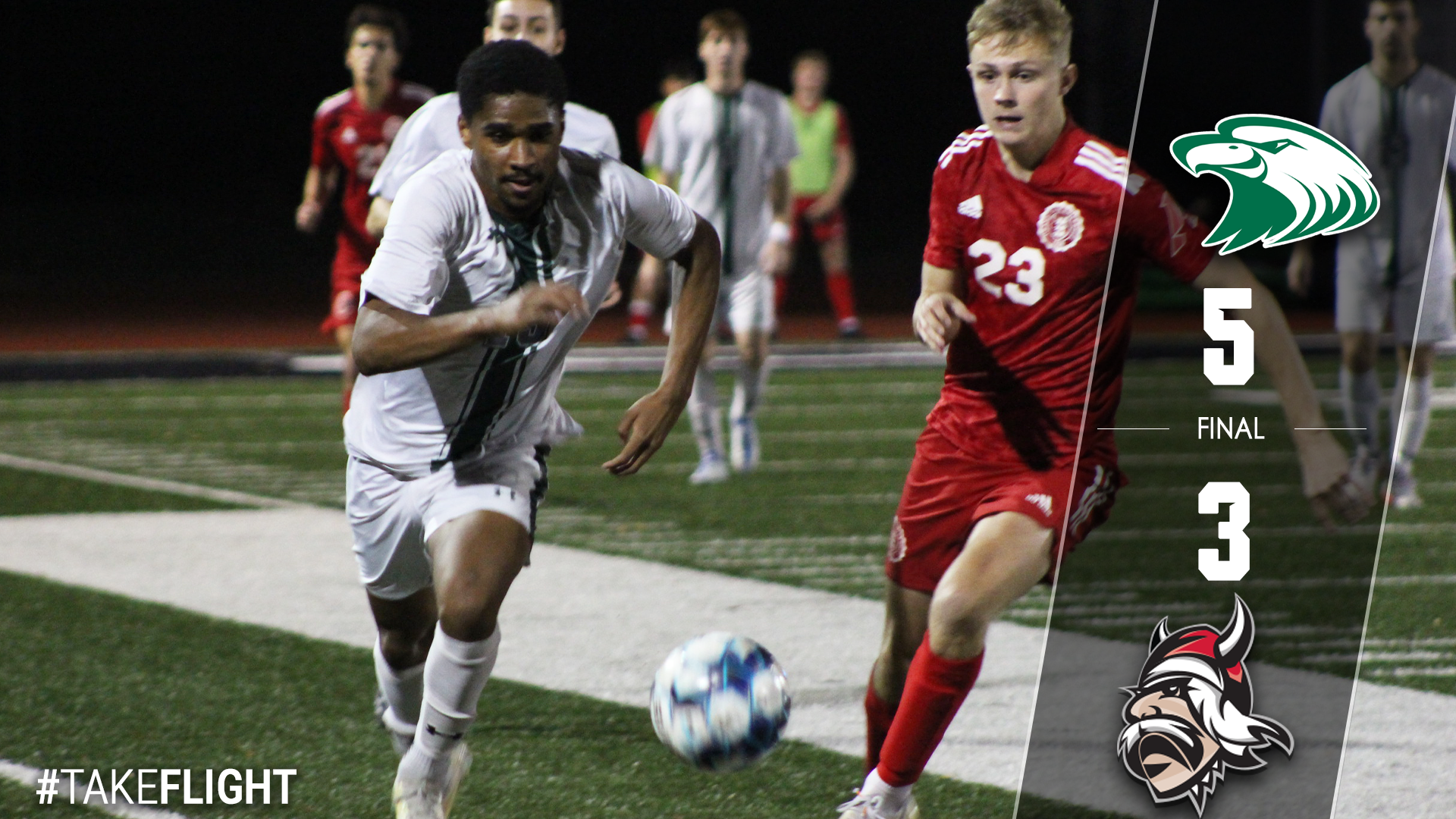 Eagles Win Offensive Shootout over Grand View; Punch Ticket to Heart Title Match