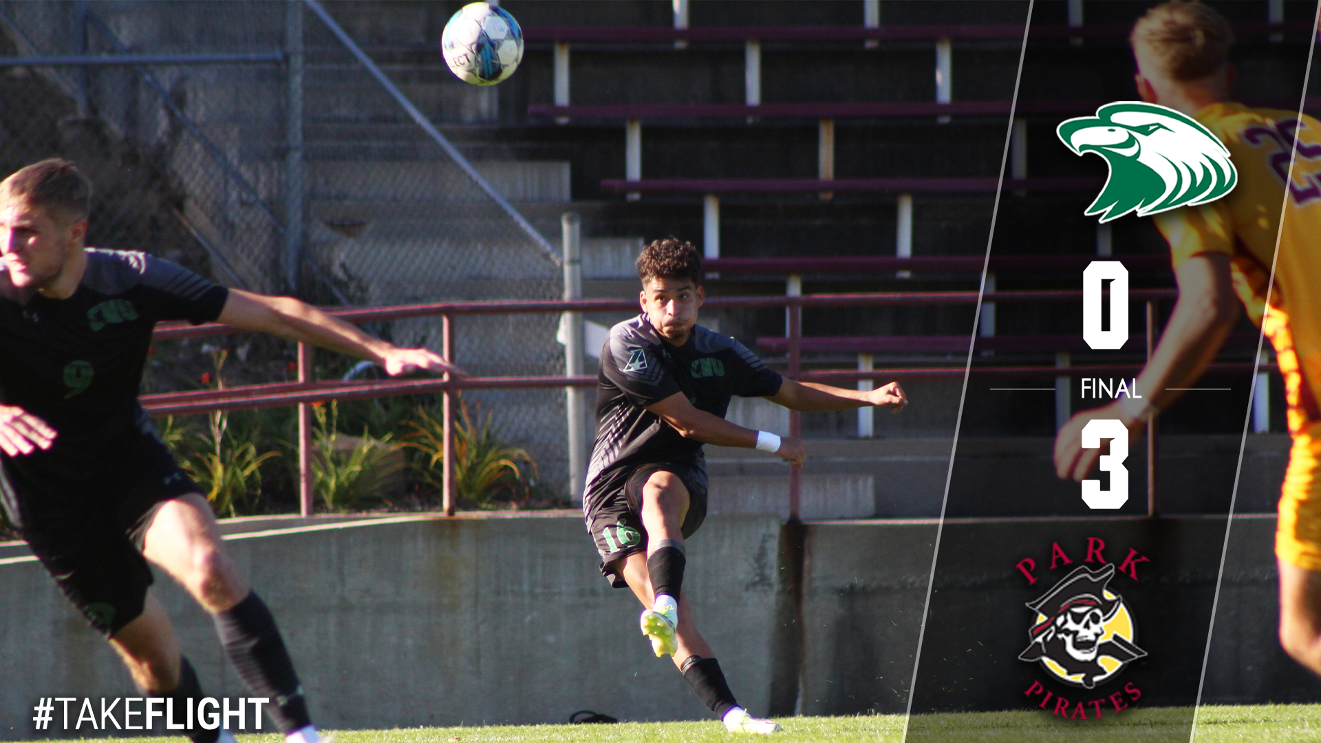 Men's Soccer Falls to Park in Road Matchup