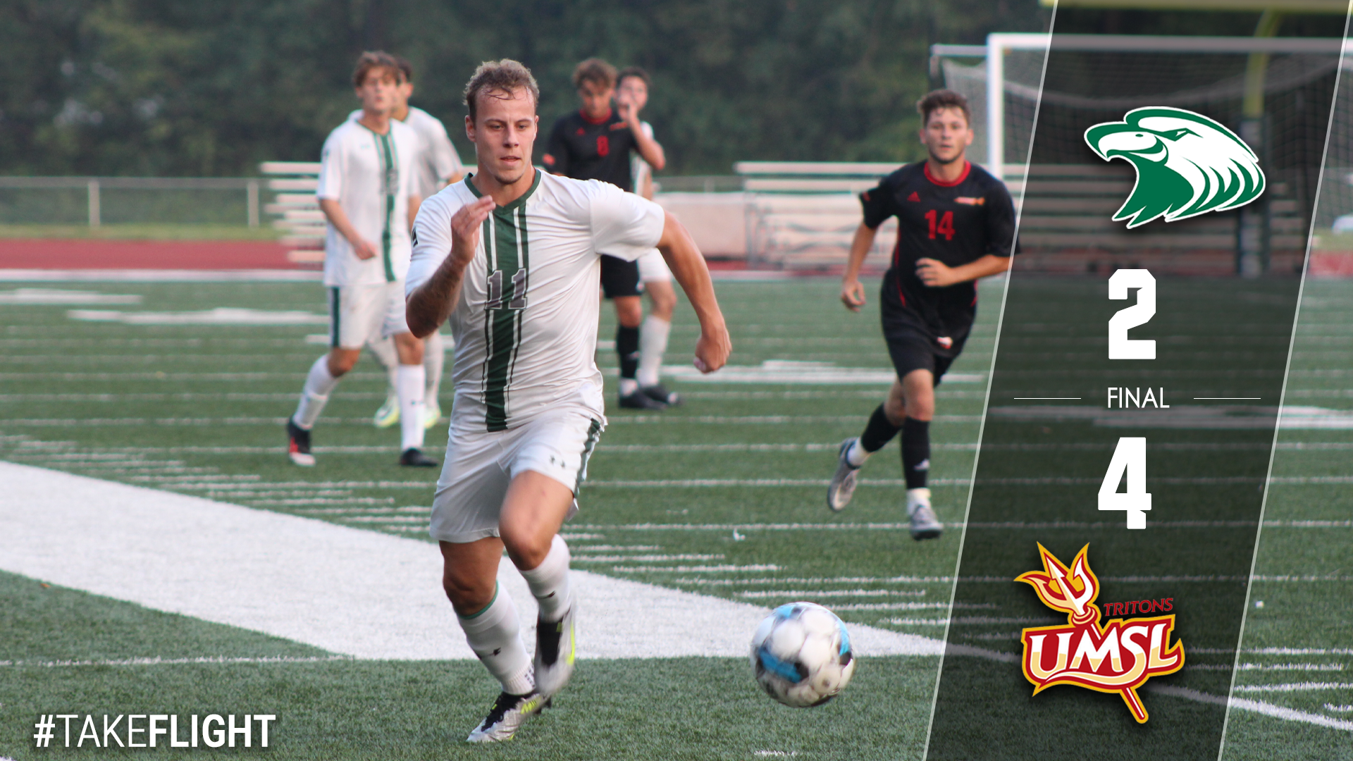 Eagles Fall to University of Missouri-St. Louis, 4-2