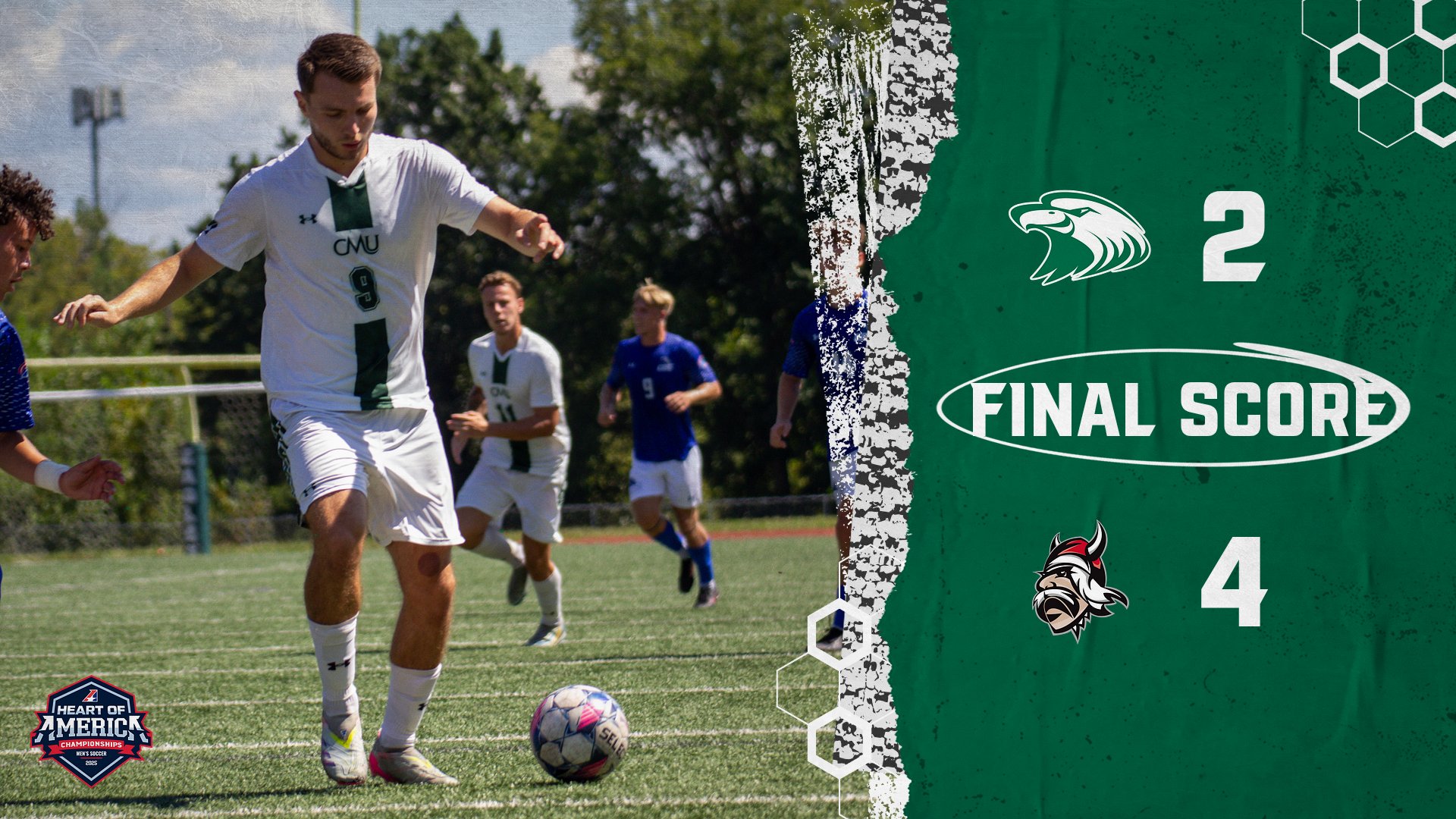 Eagles Fall to No. 3 Grand View in Heart Quarterfinals