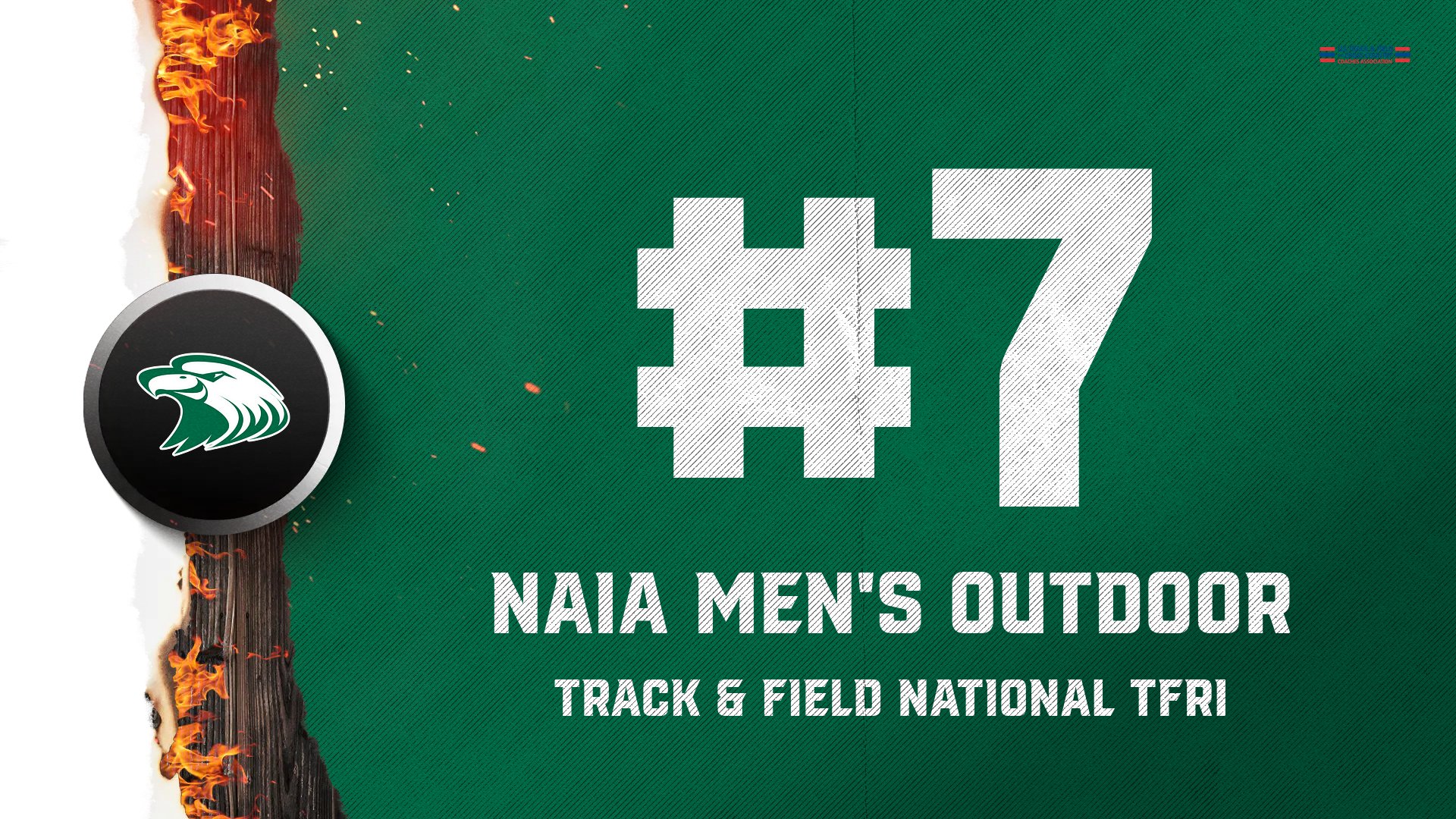 Eagle Men Ranked No. 7 in Third Edition of NAIA Men's Outdoor Track & Field National TFRI