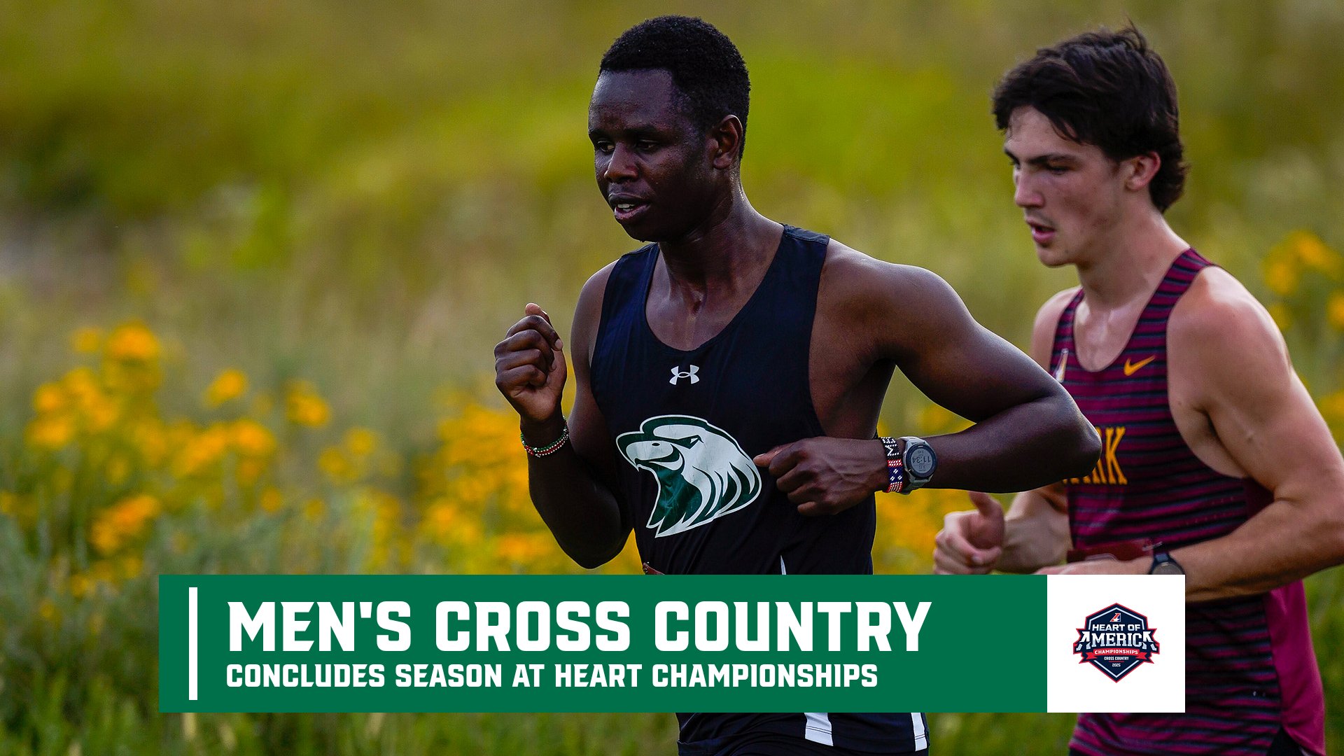 Men's Cross Country Finishes Season at Heart Championships in Cedar Rapids