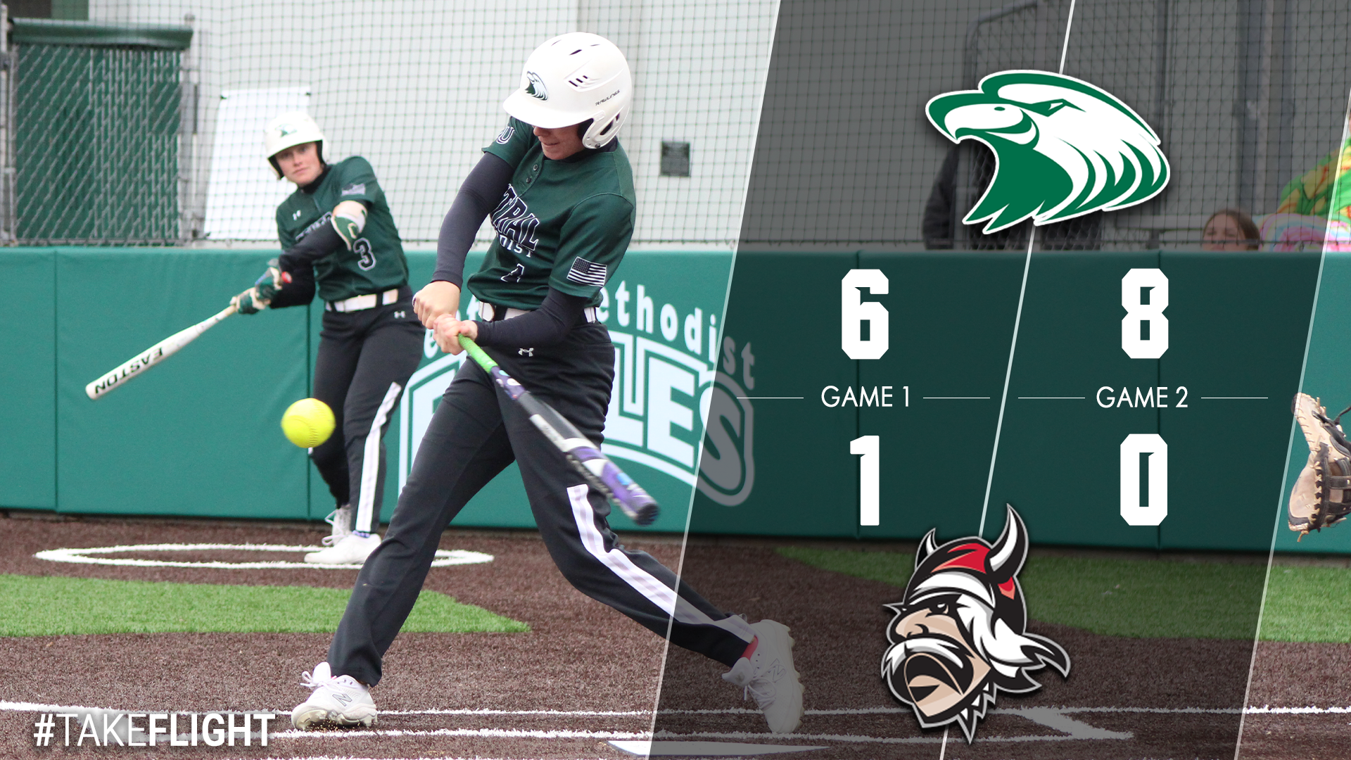 Eagles Sweep Grand View in Sunday Doubleheader