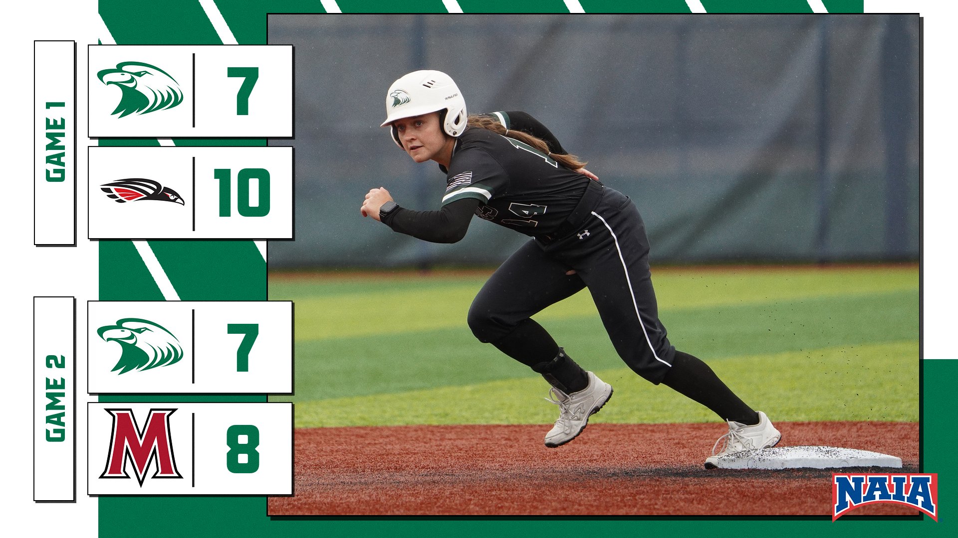 Eagles Drop Two on Final Day of NAIA SB Invitational