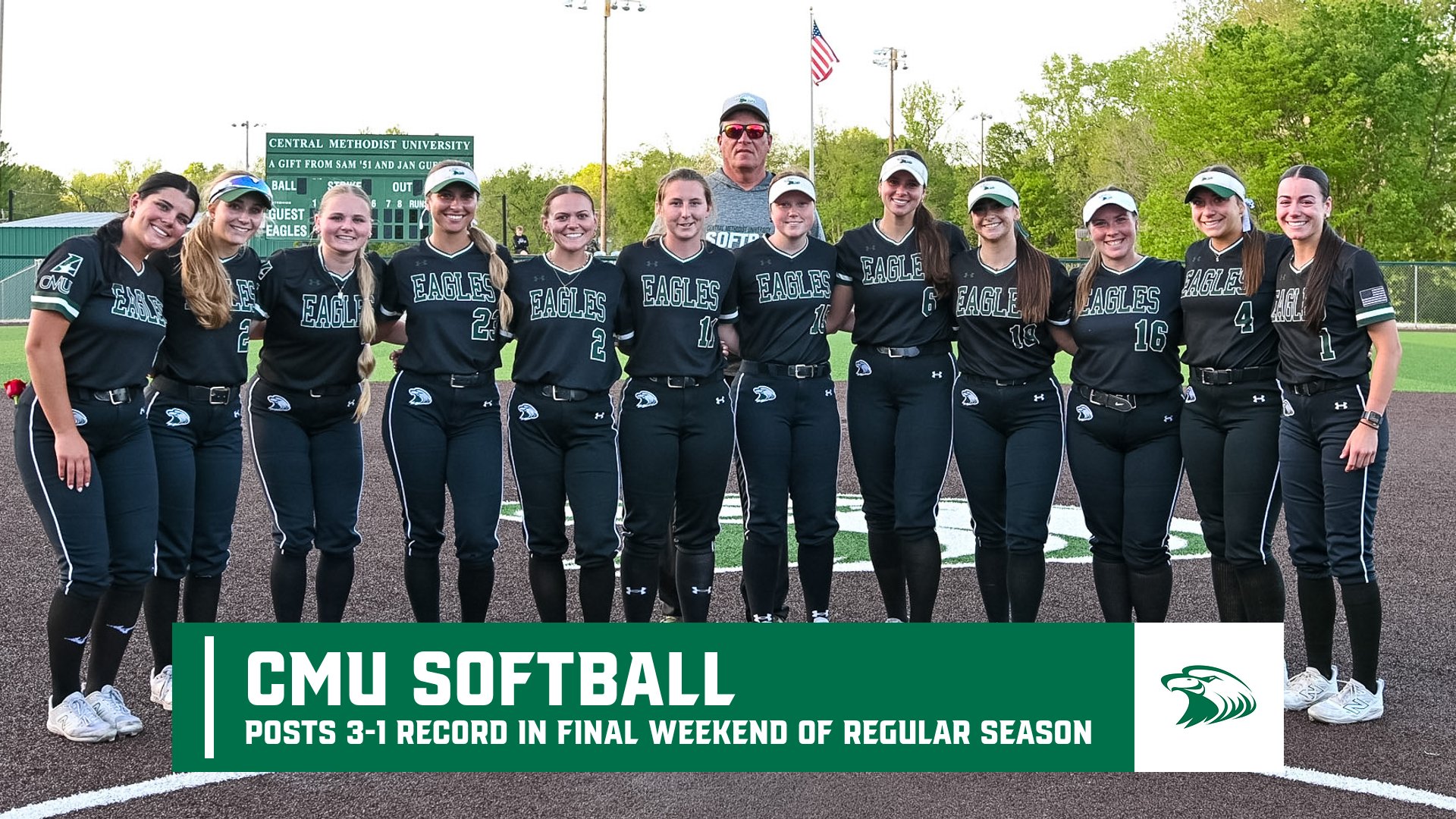 Central Posts 3-1 Record in Final Pair of Regular Season Doubleheaders