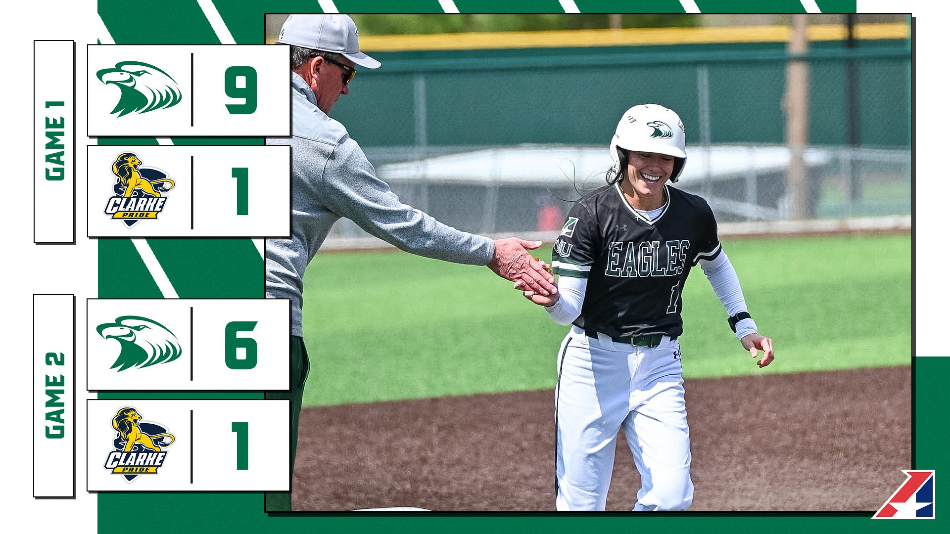 Eagles' Offense Powers Central Past Pride Tuesday Afternoon