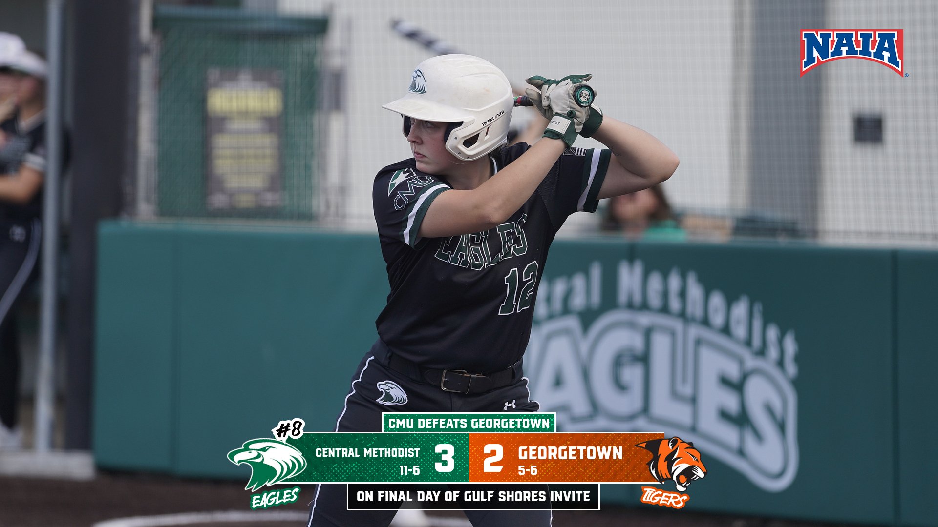 Eagles Conclude Gulf Shores Invite with Win over Georgetown