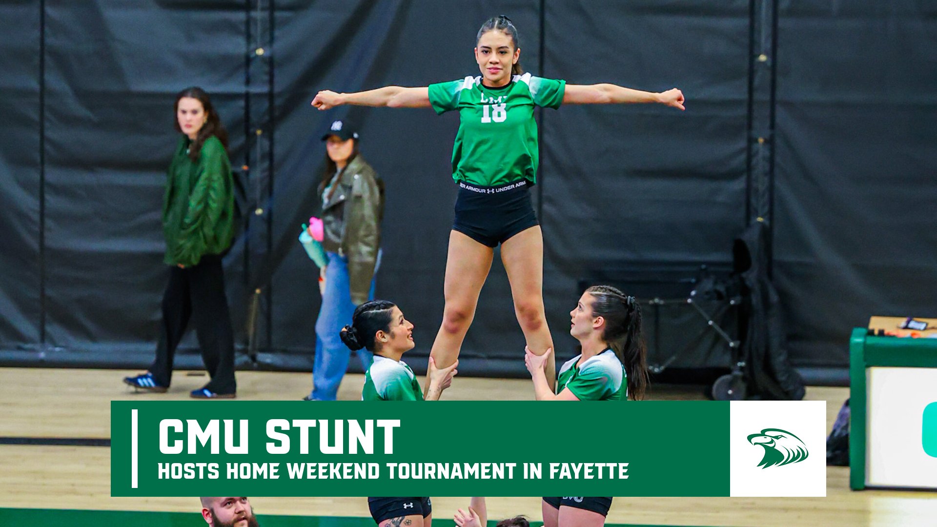 CMU STUNT Hosts Home Weekend Tournament in Fayette
