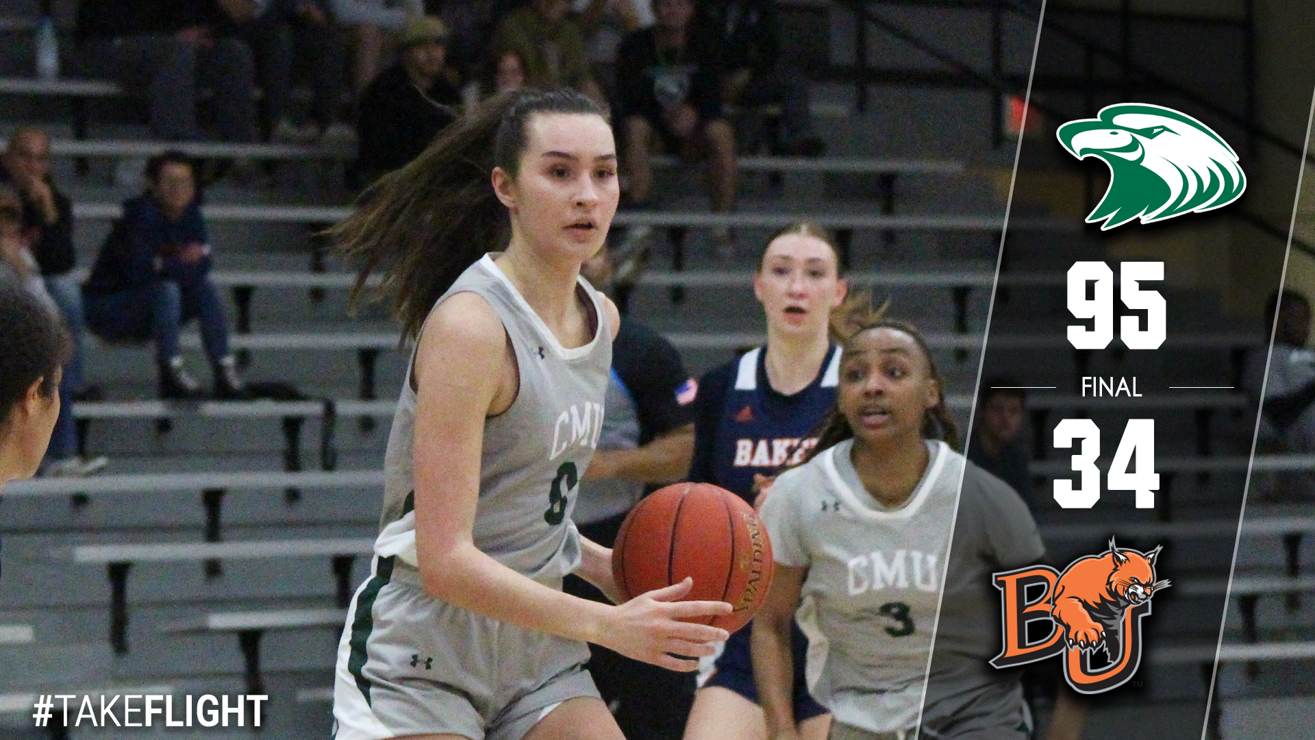 No. 1 Central Opens Postseason with Victory over Baker in Conference Quarterfinals