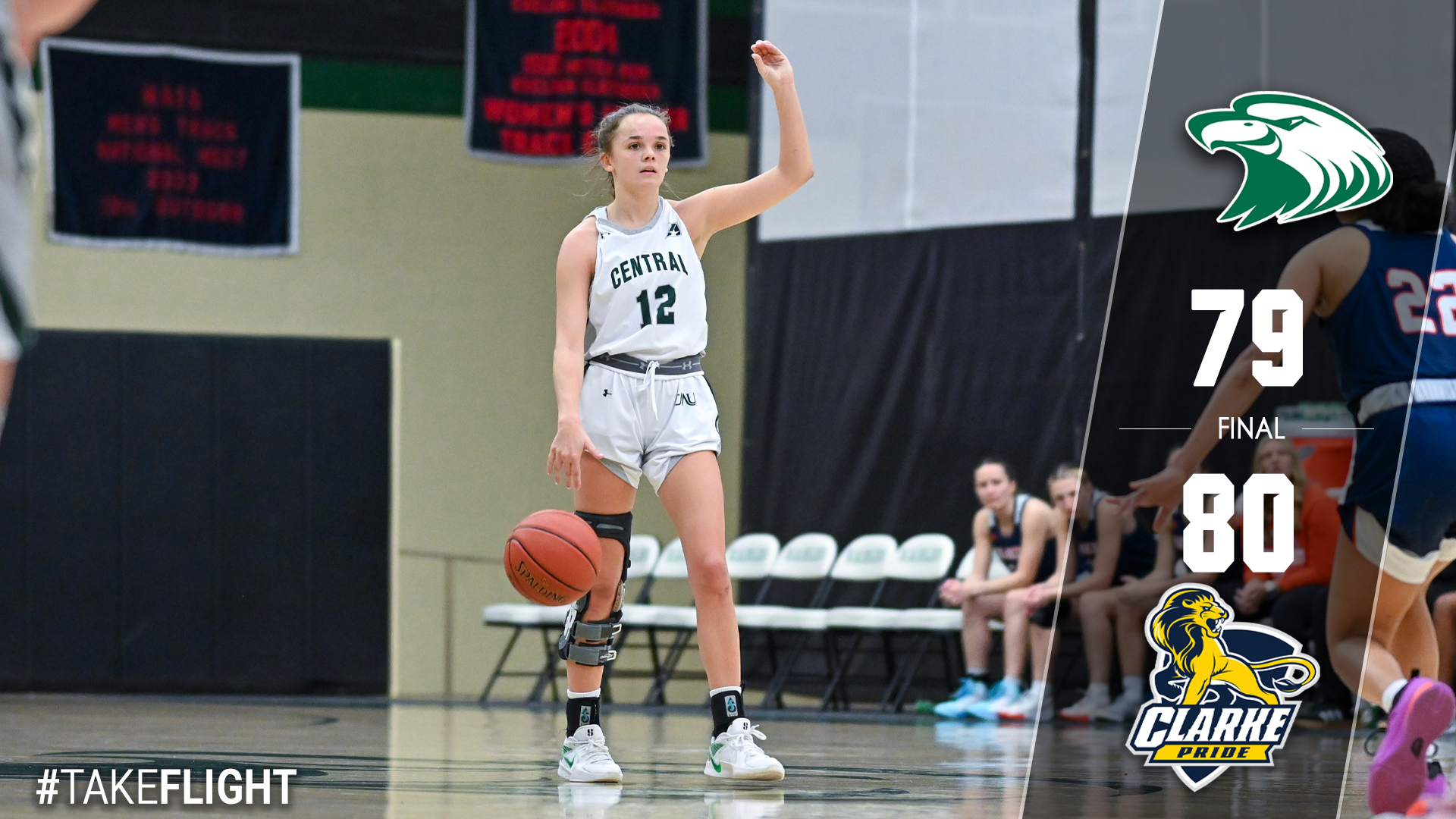 Central Edged by Clarke in Final Seconds