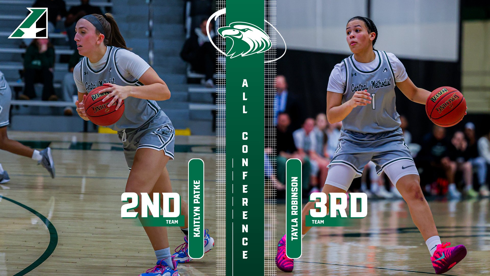 Two Eagles Earn All-Conference Honors