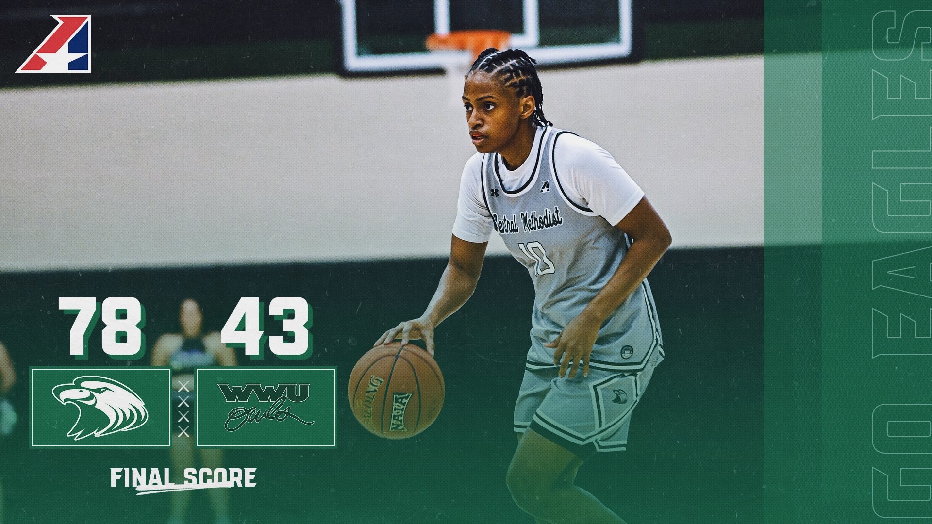 Eagles Extend Streak to Six with Dominate Win over Owls