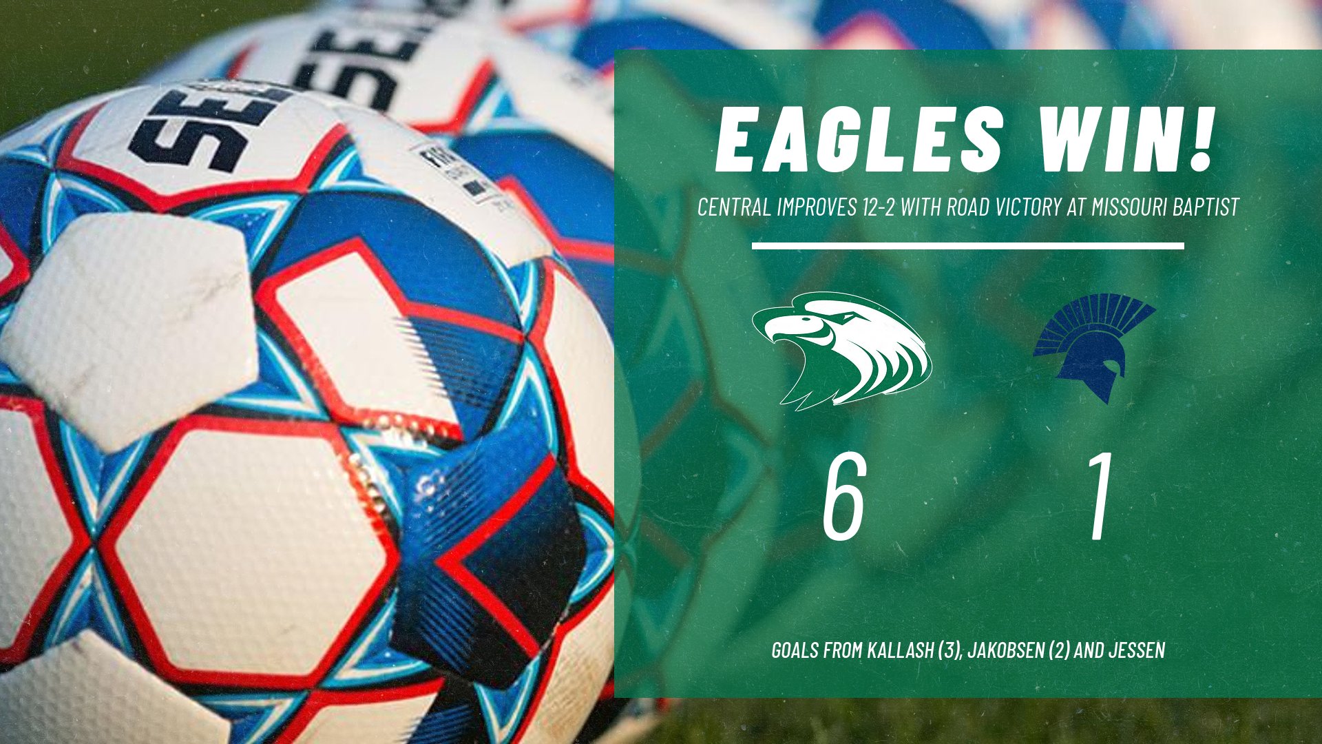 No. 9 Eagles roll past Missouri Baptist, 6-1