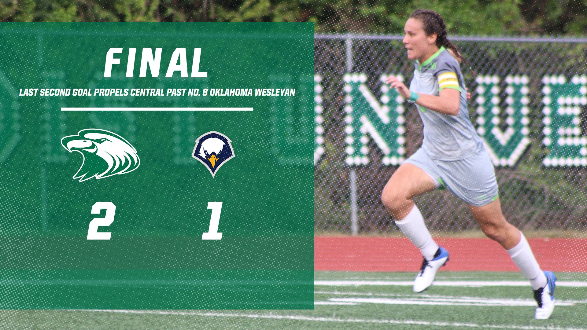 Villar leads Central in victory over No. 8 Oklahoma Wesleyan