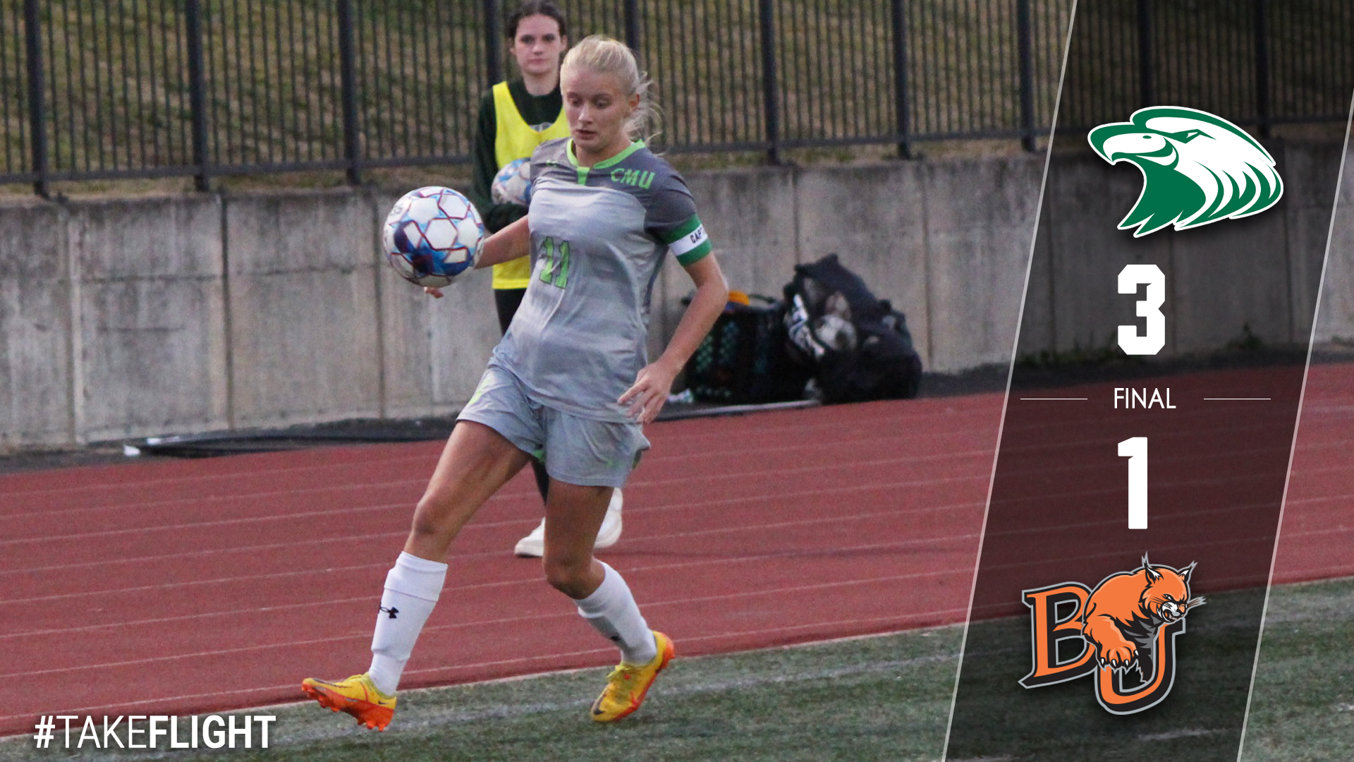 No. 8 CMU Earns 3-1 Road Win over Baker