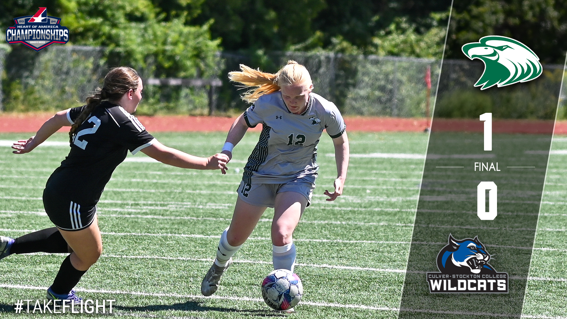 Schaupp's First Half Goal Propel Eagles to Quarterfinal Win over Wildcats