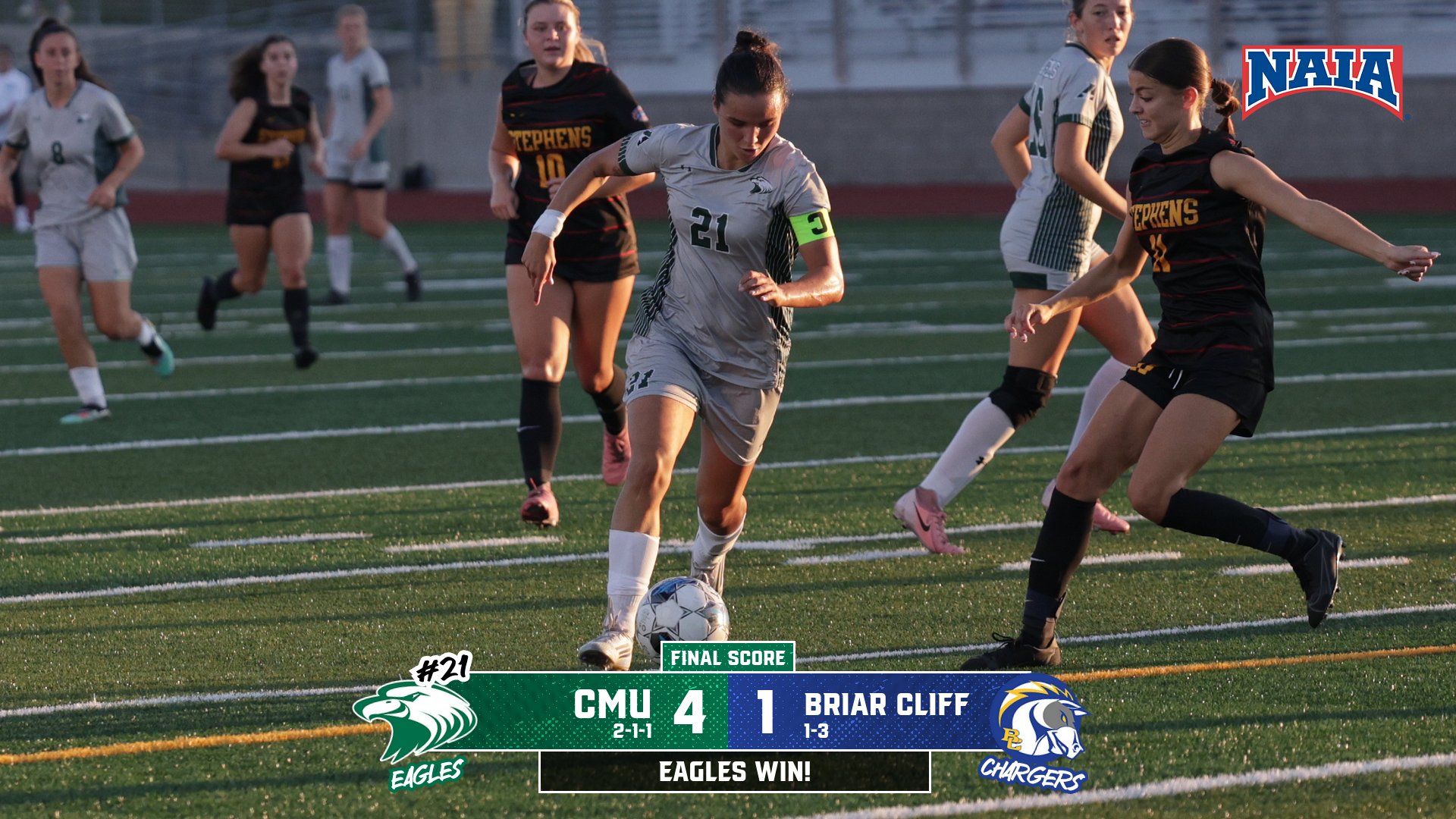 Barreto's Hat Trick Leads Central Past Briar Cliff