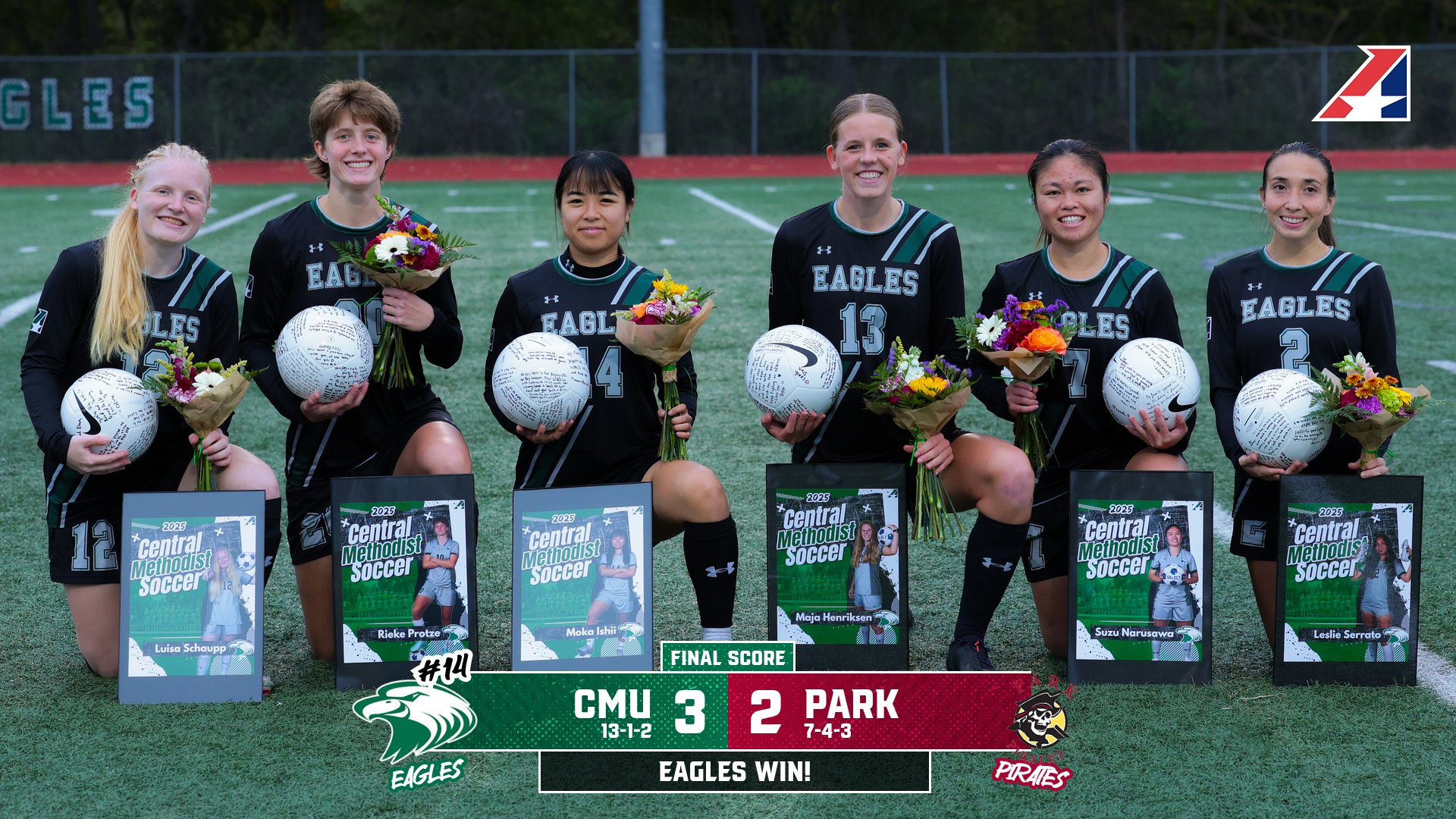 Munoz Game Winner Highlights Senior Day Victory for No. 14 CMU