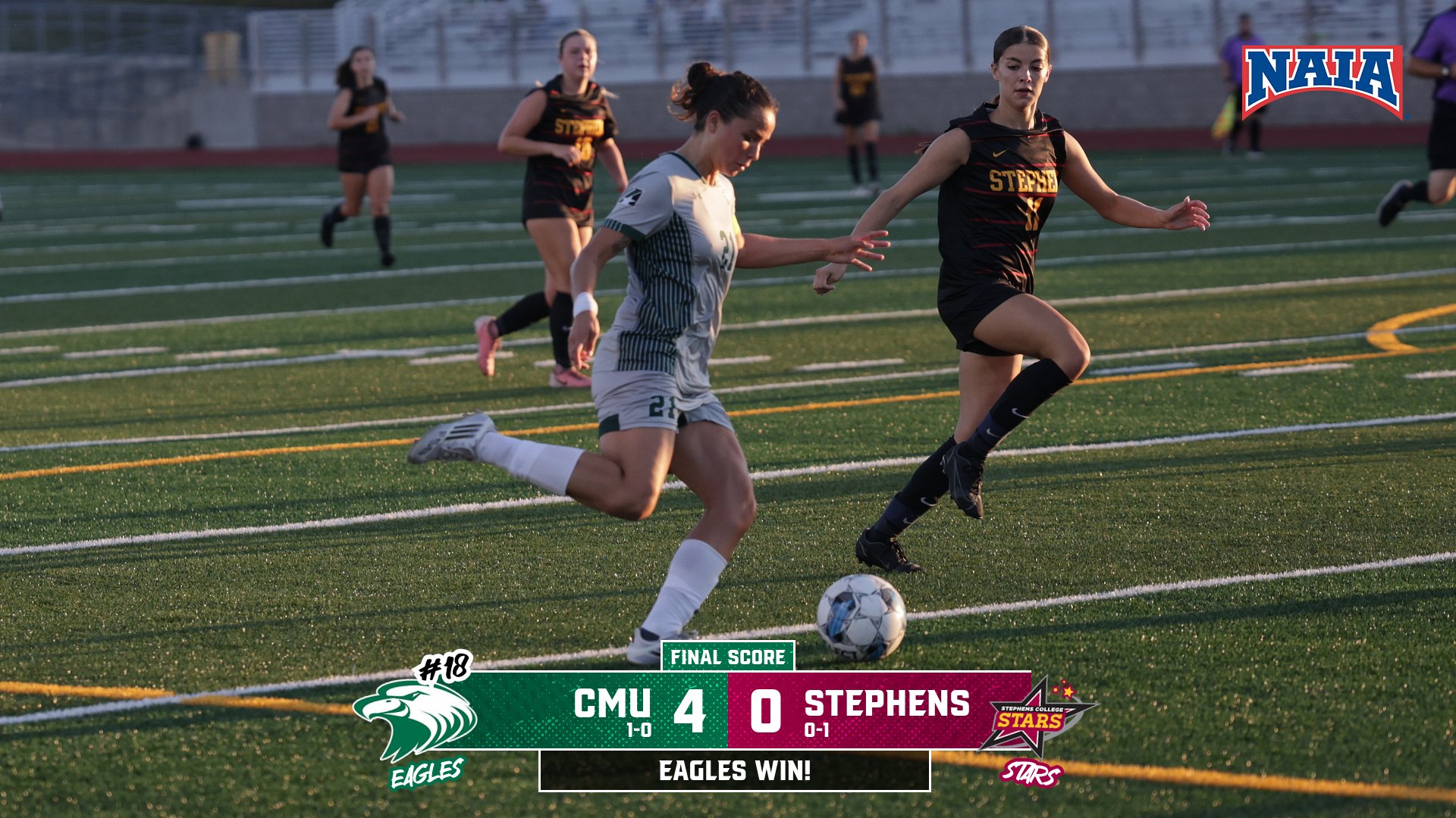 No. 18 Central Cruises Past Stephens in Season Opener