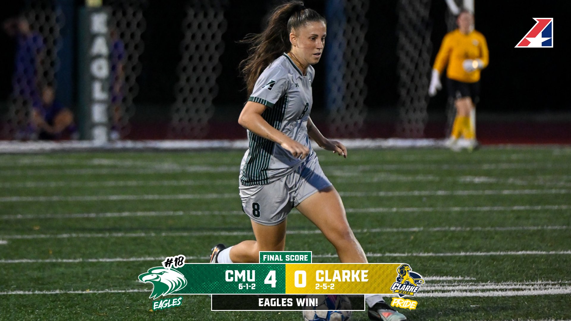 Eagles Shut Out Pride in Road Contest
