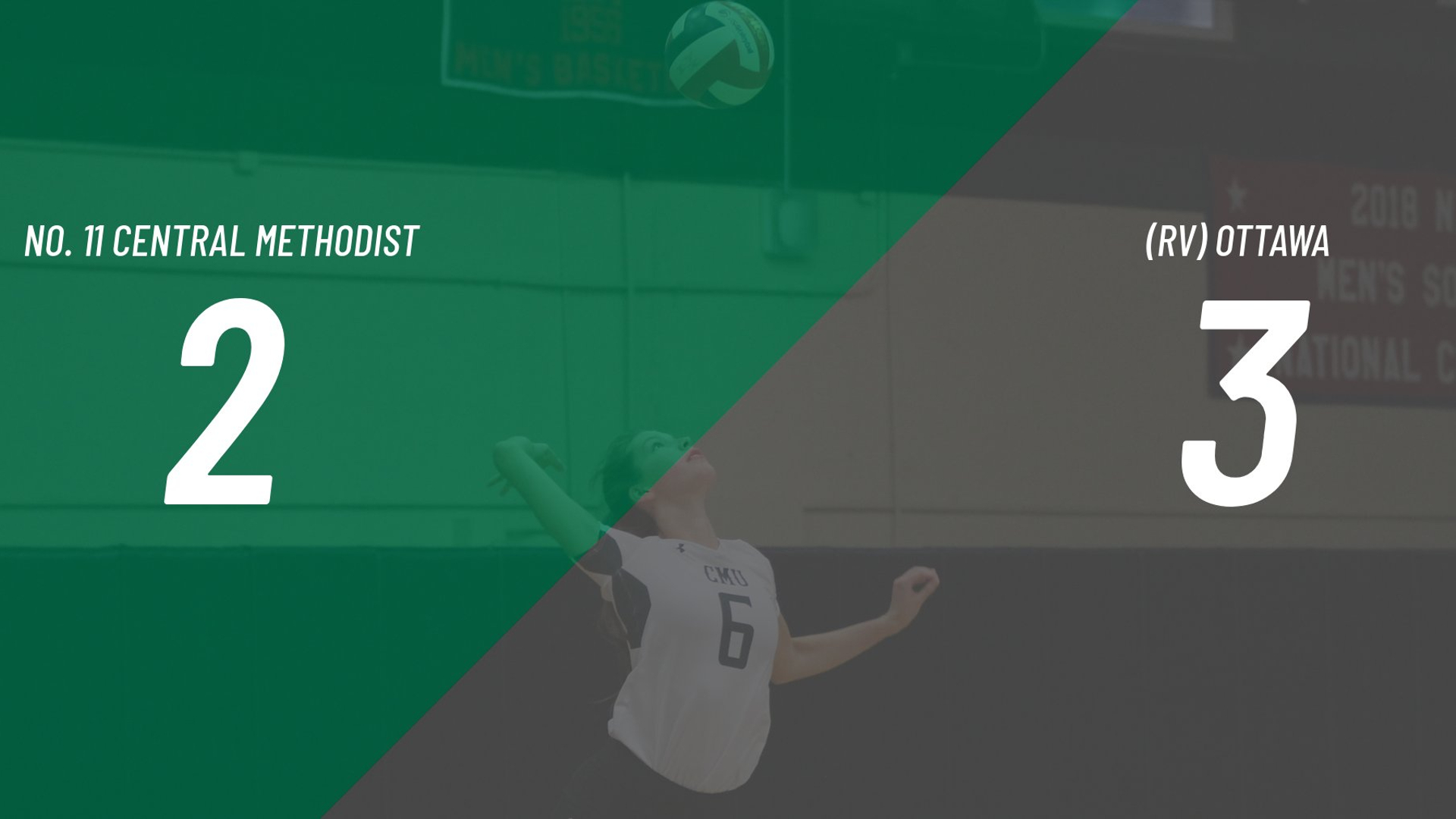 Volleyball falls to Ottawa in five sets