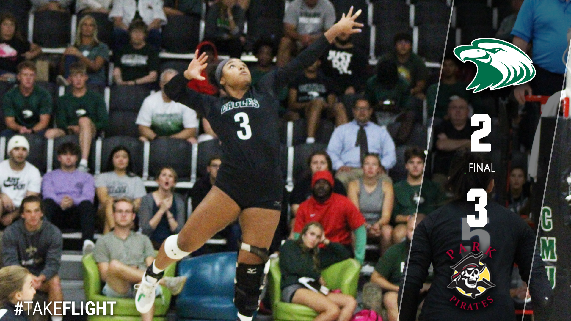 No. 15 Eagles Fall in Five Set thriller to No. 4 Park
