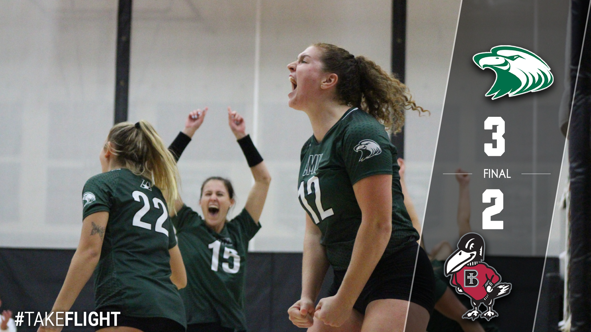 Eagles Storm Back to Win Five-Set Thriller Over Ravens in Atchison