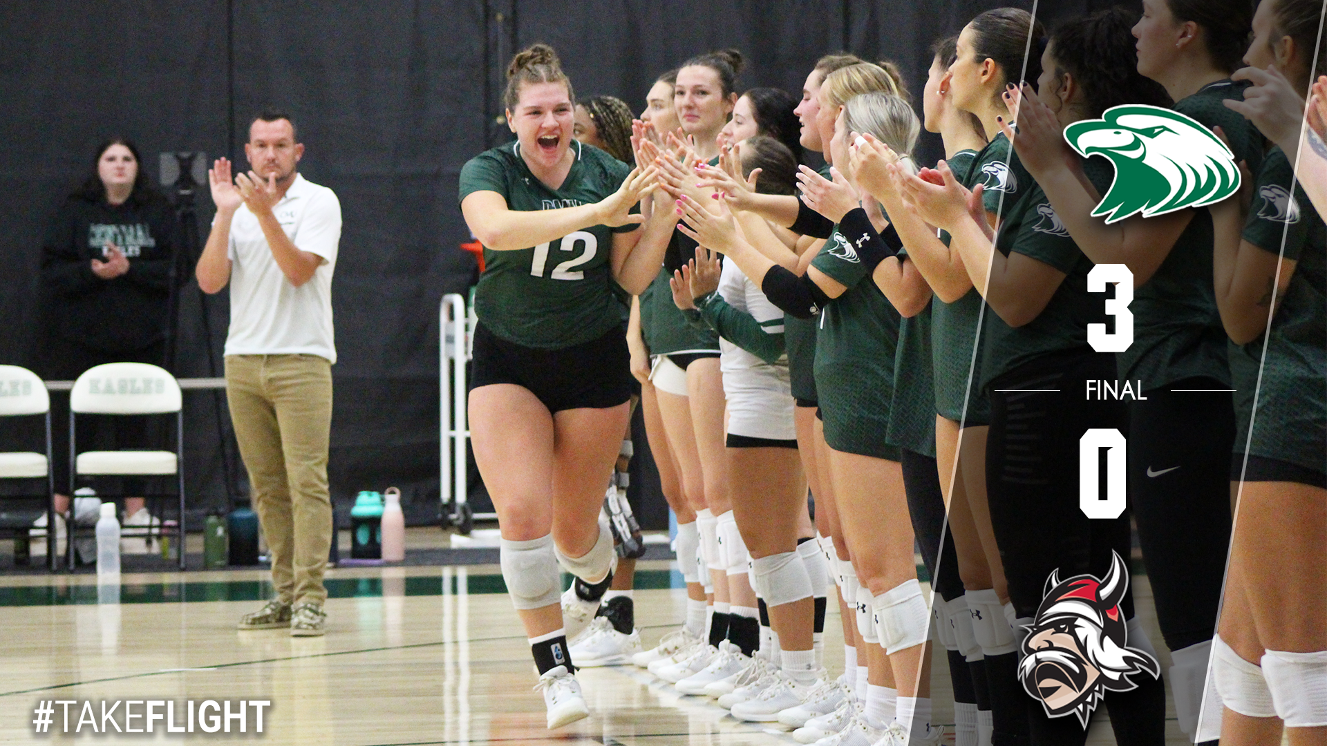 Eagles Bounce Back with Sweep of Grand View